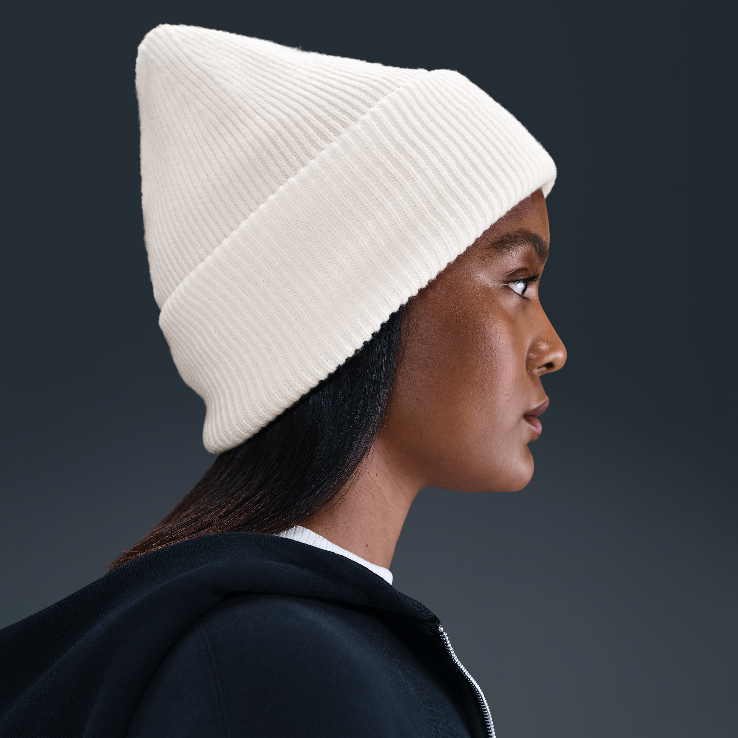 Thumbnail - Nike Peak Premium-Beanie - Weiß