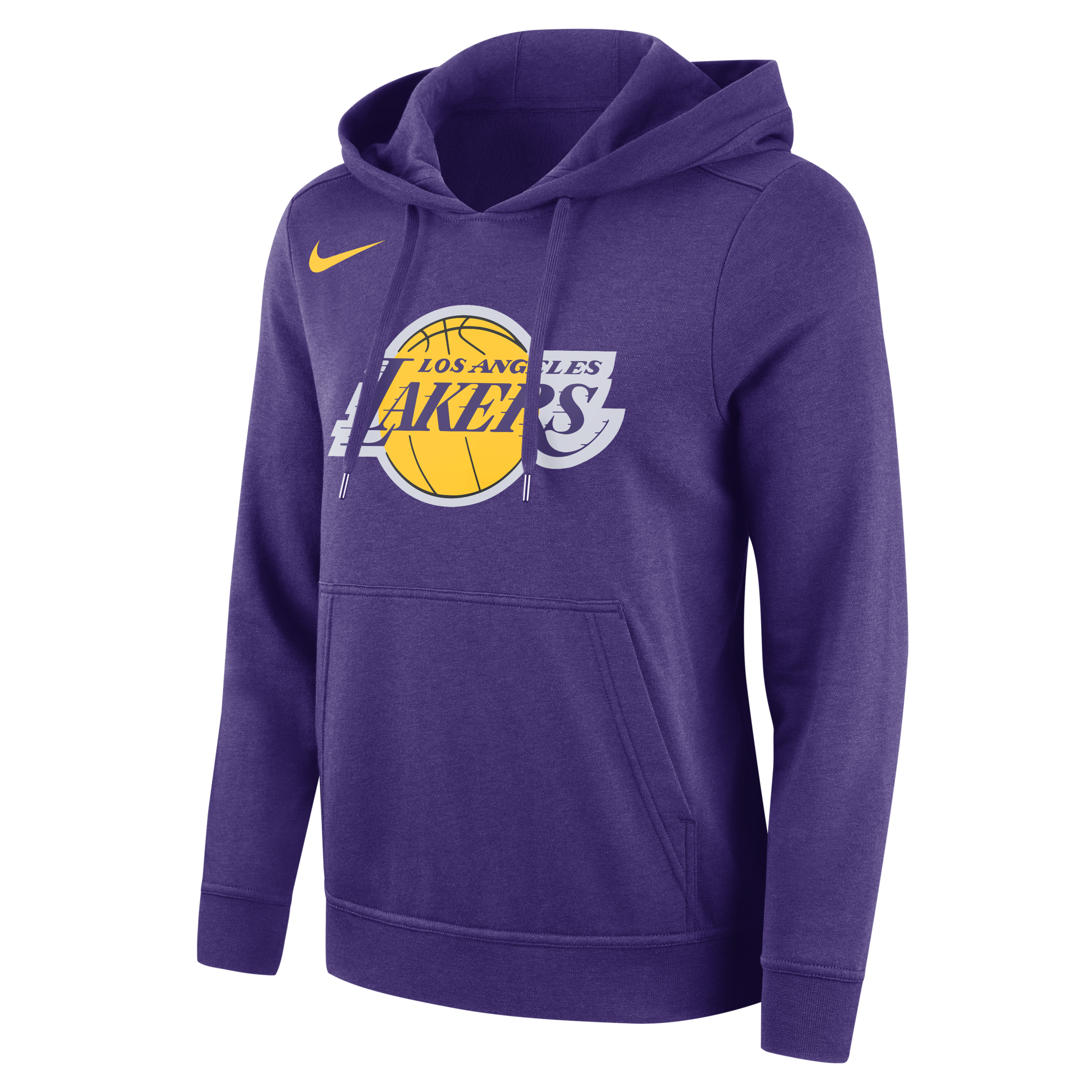 Sweat à capuche en Fleece Nike NBA Los Angeles Lakers Club pour femme - Pourpre