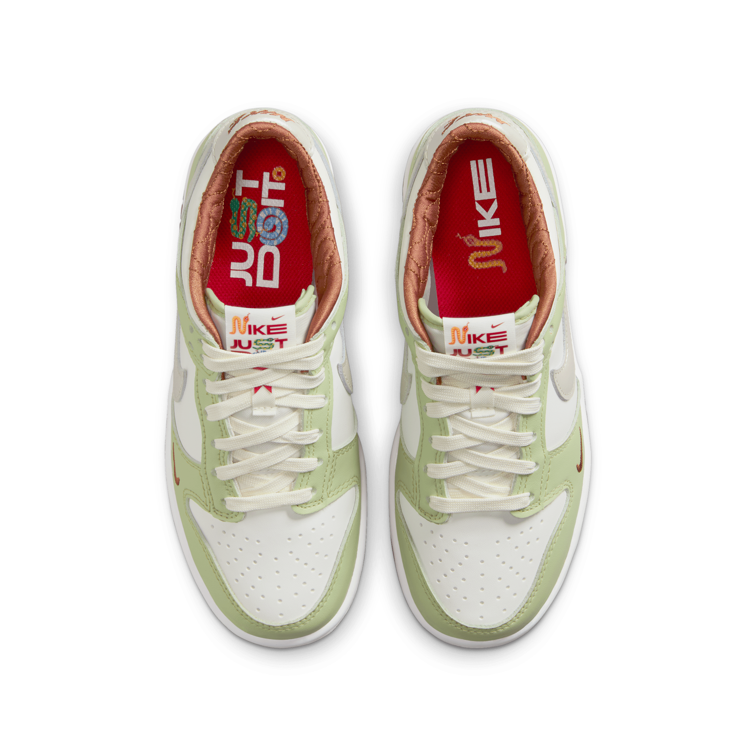 Chaussure Nike Dunk Low pour ado - Blanc