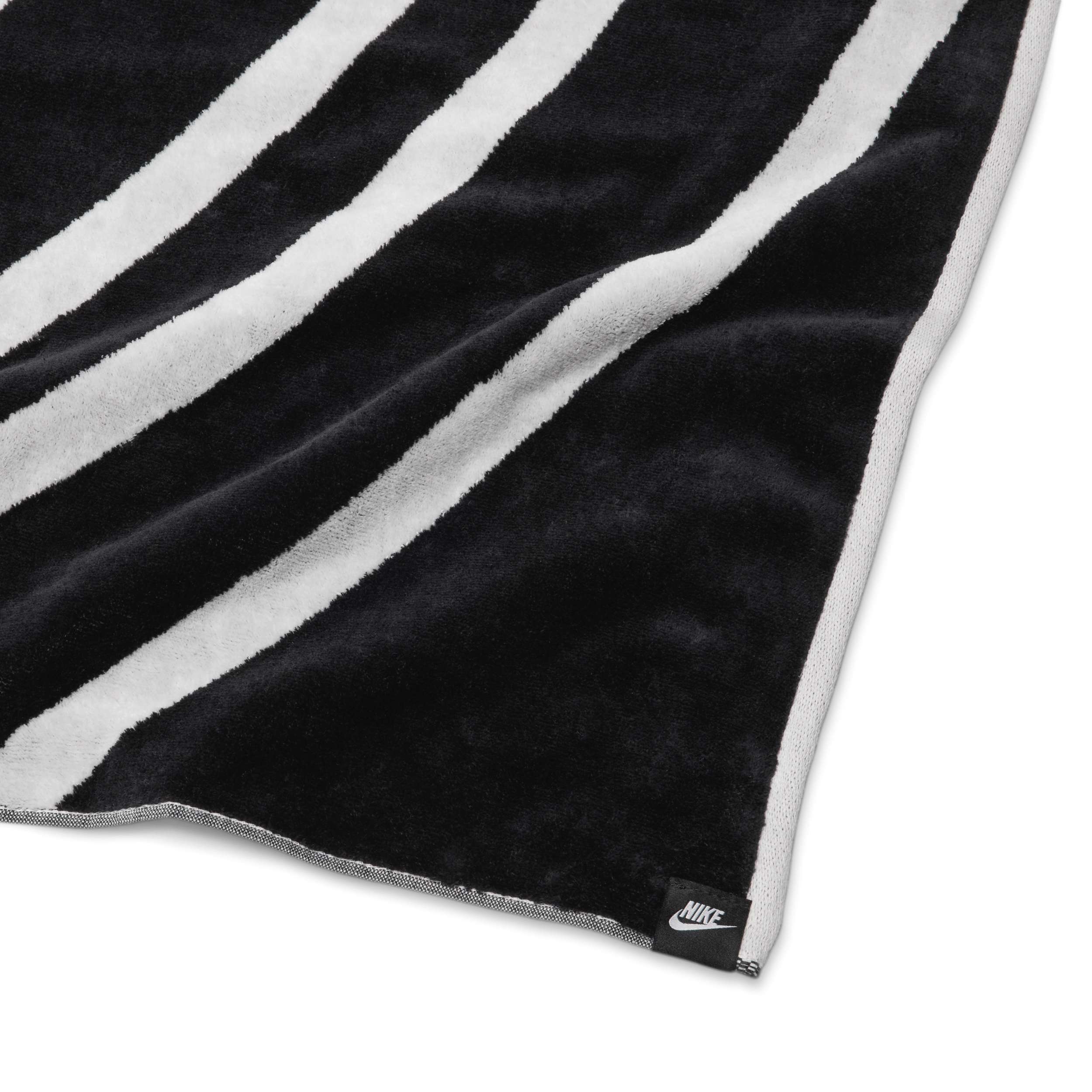 Nike oversized strandlaken Zwart