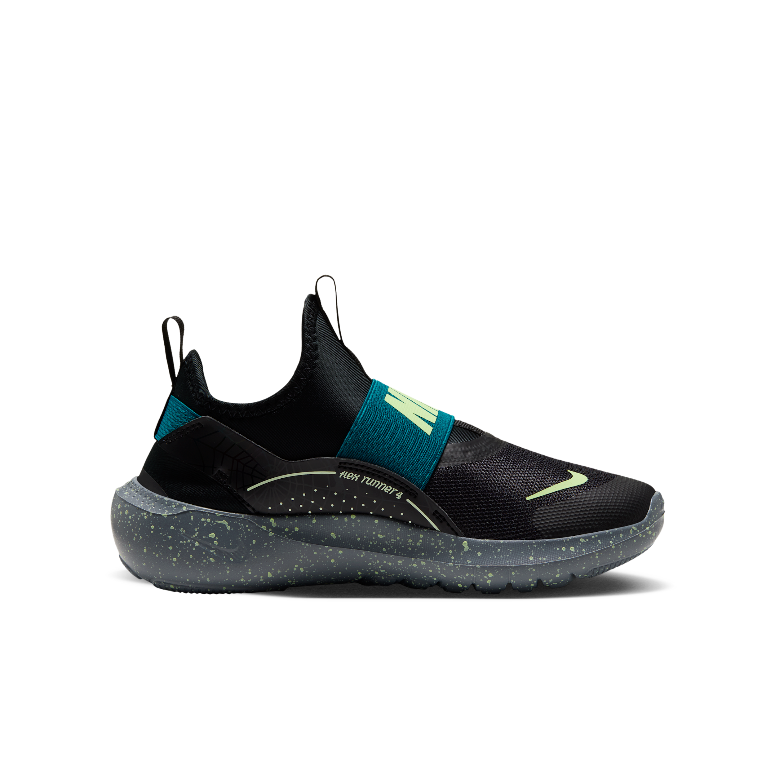 Nike Flex Runner 4 SE-løbesko til større børn - sort - IQ2357-034