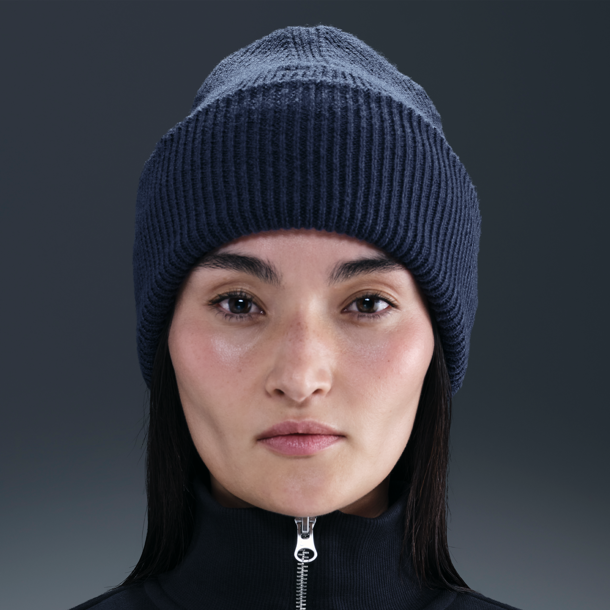 Thumbnail - Nike Peak Premium-Beanie - Blau