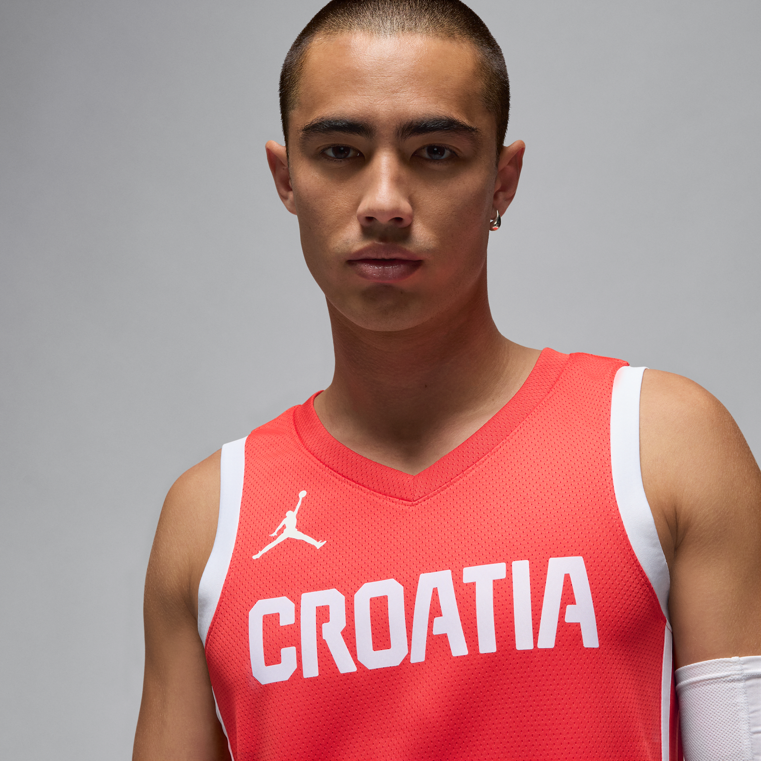 Thumbnail - Kroatien Limited Road Nike Basketballtrikot (Herren) - Rot
