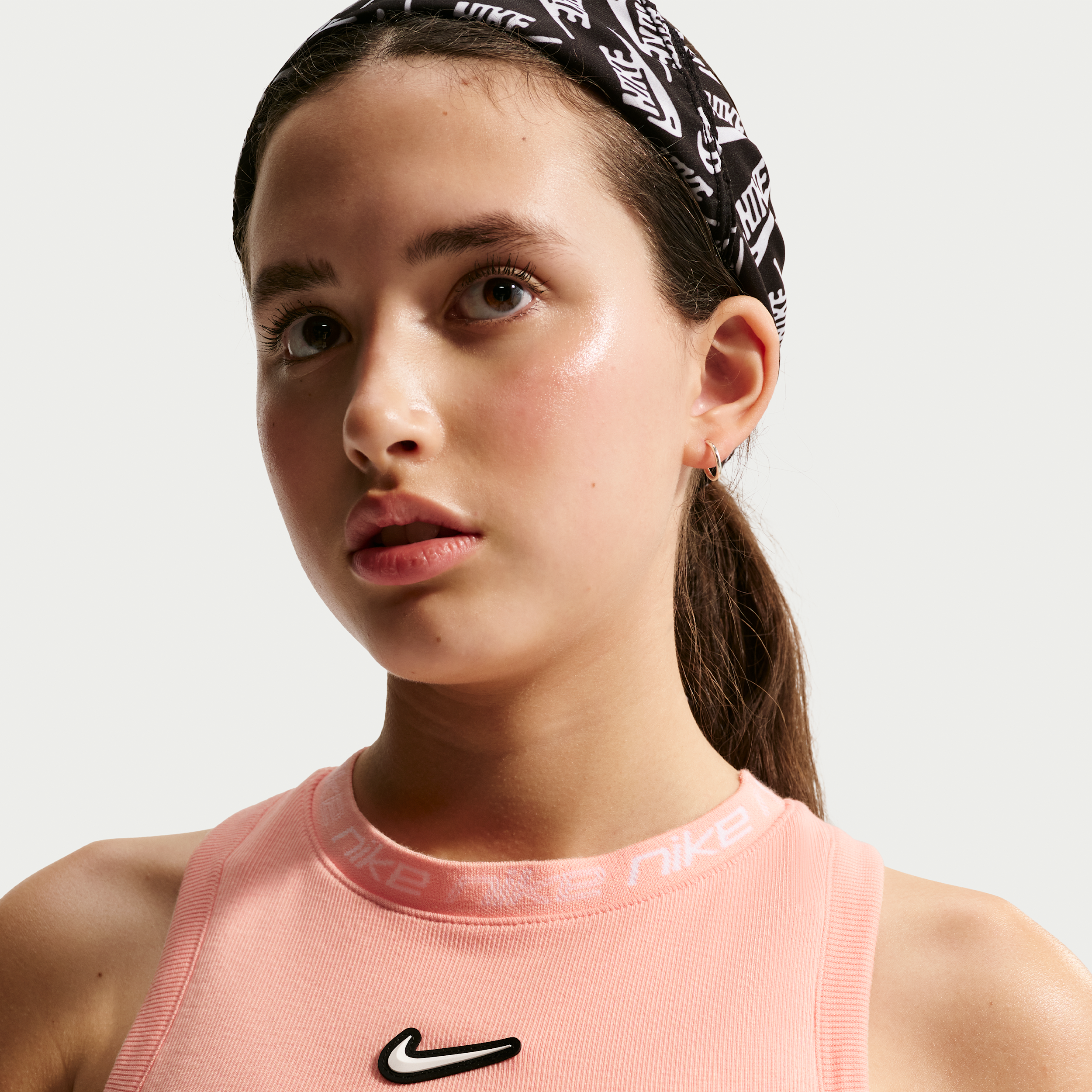 Thumbnail - Nike Tanktop mit Dri-FIT-Technologie für ältere Kinder (Mädchen) - Orange