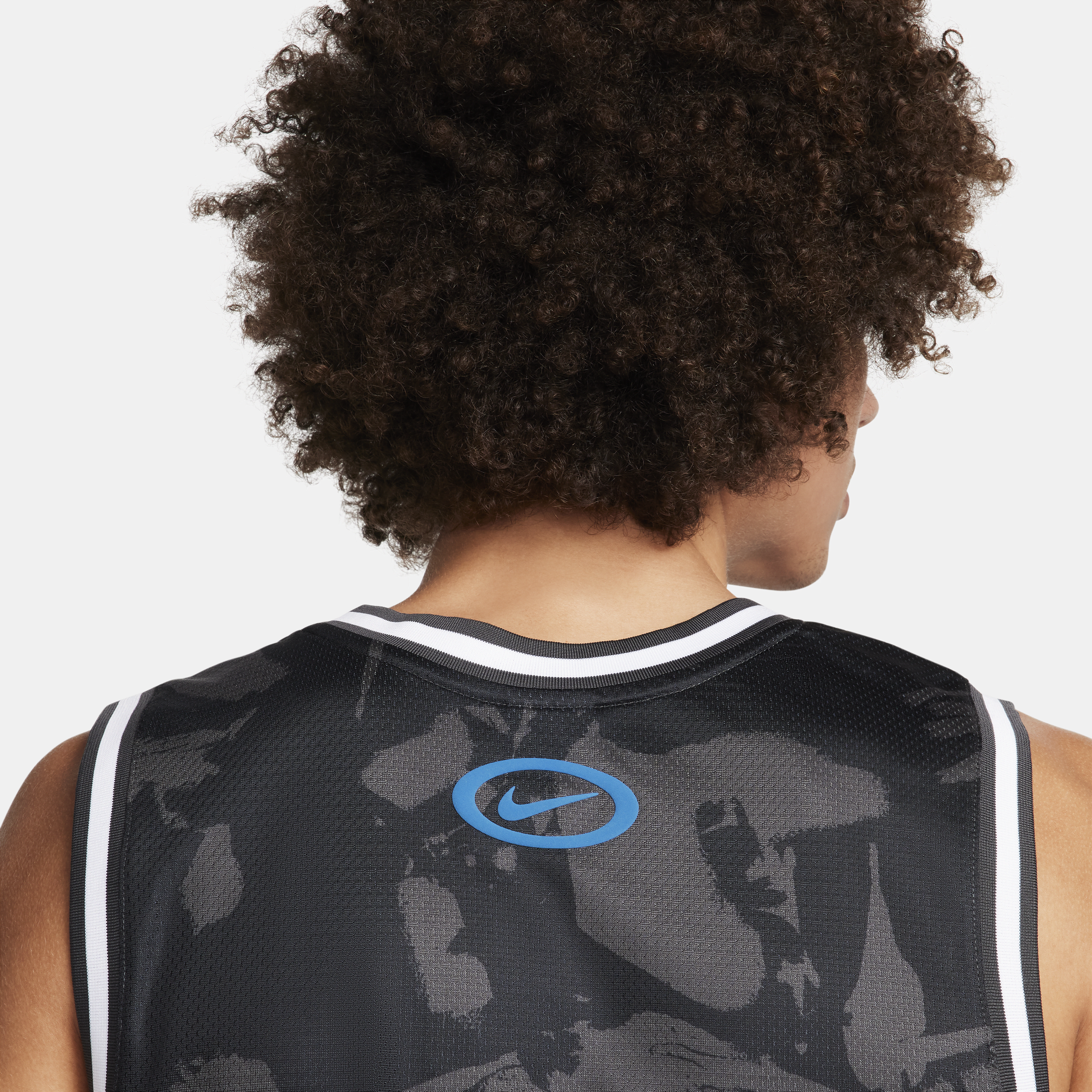Nike DNA Dri-FIT basketbaljersey voor heren Grijs