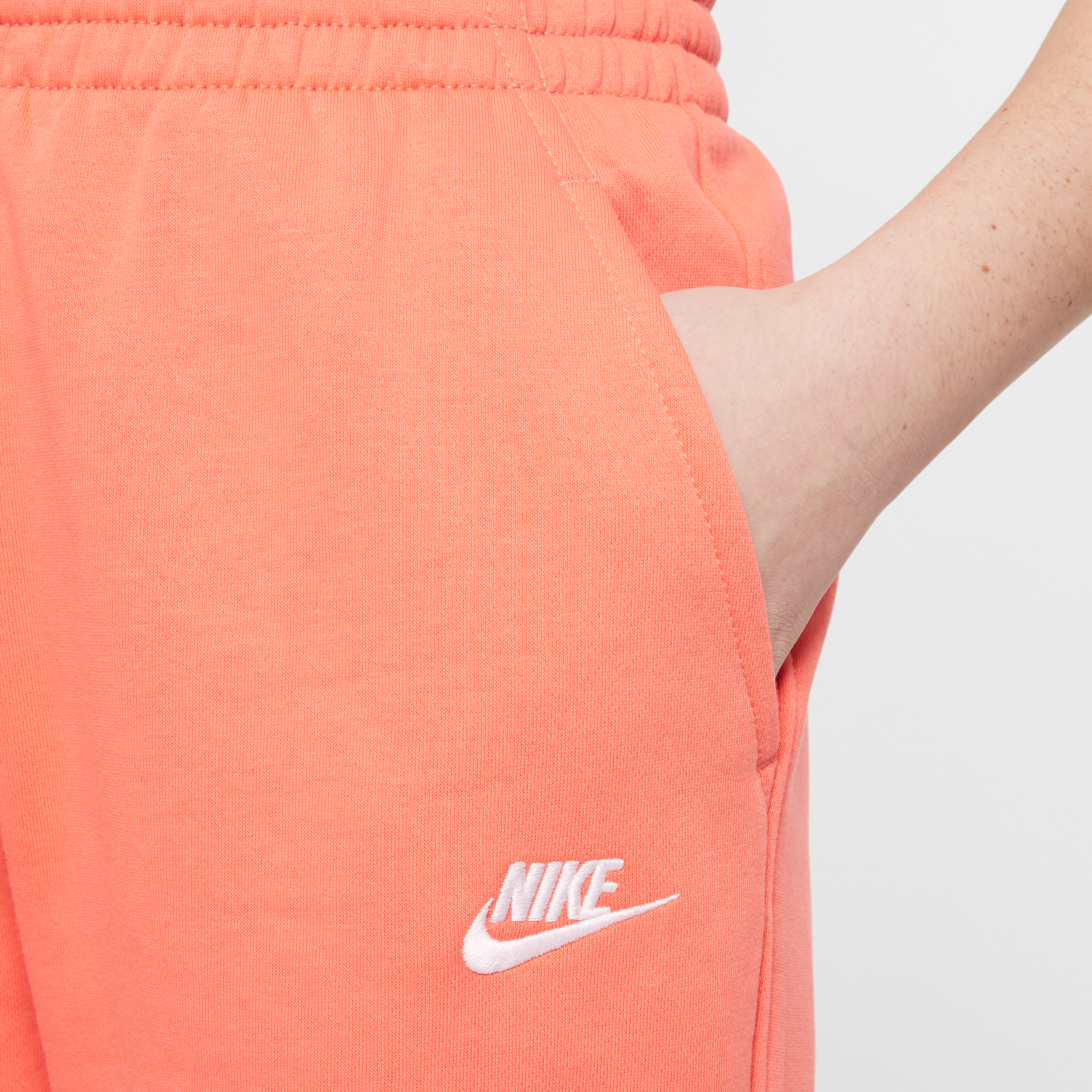 Pantalon ample Nike Sportswear Club Fleece pour ado - Orange