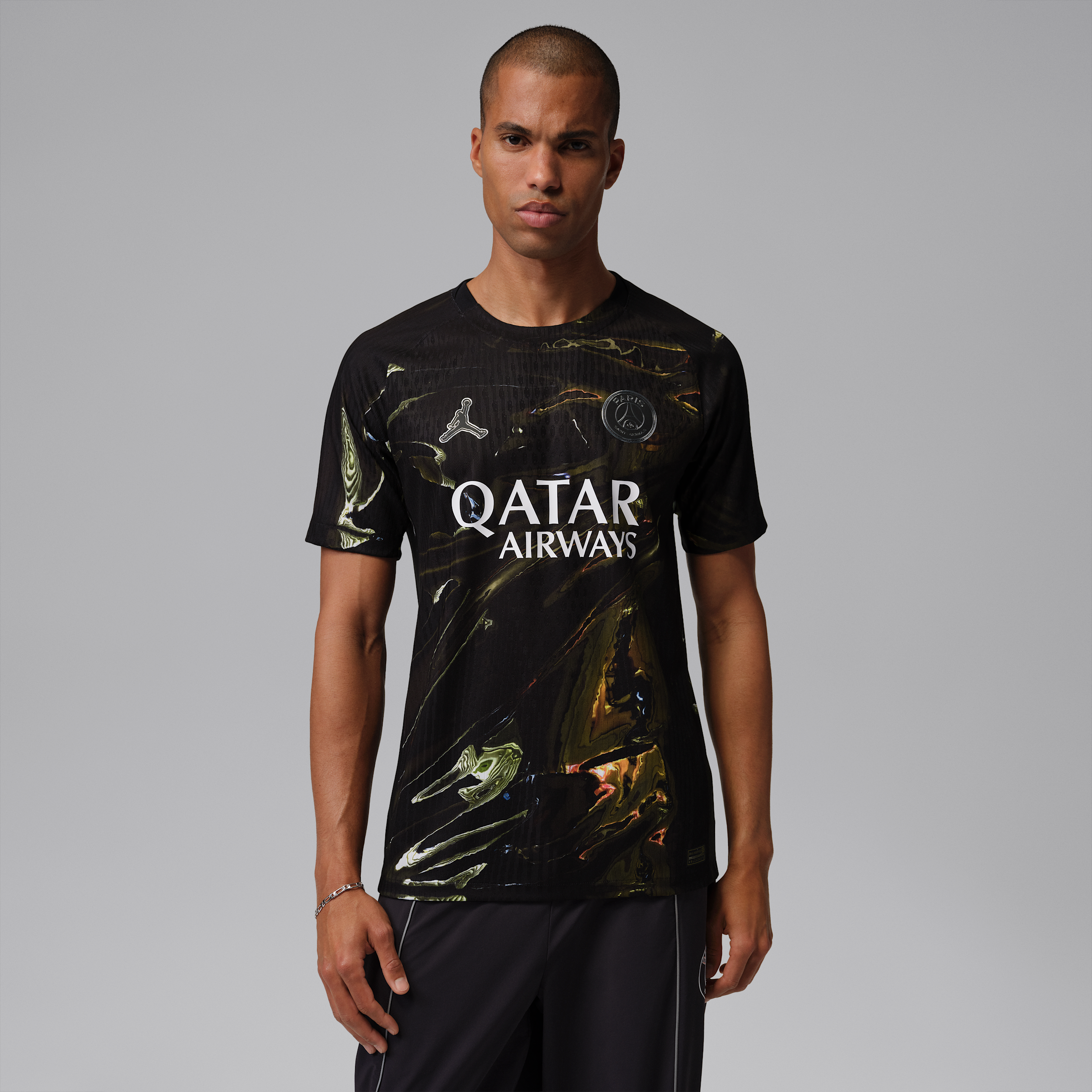 Paris Saint-Germain 2026 Match Night Edition Jordan Dri-FIT ADV Authentic-fodboldtrøje til mænd - sort