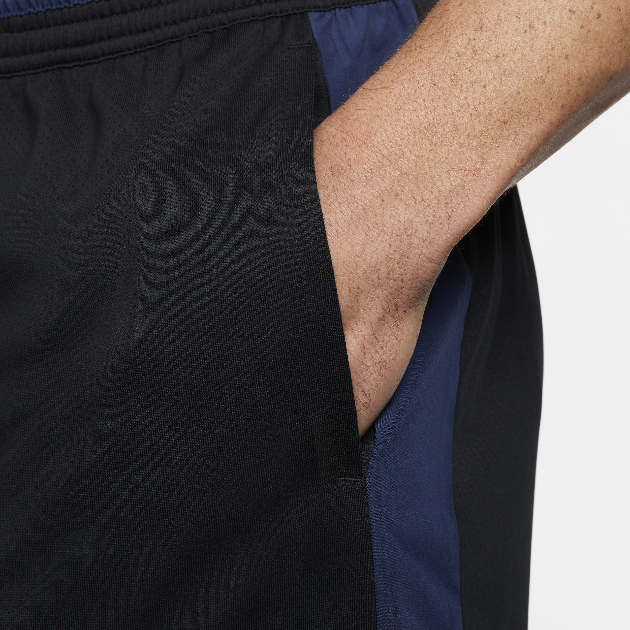 Nike Track Club Dri-FIT hardloopshorts met binnenbroek voor heren (13 cm) Zwart