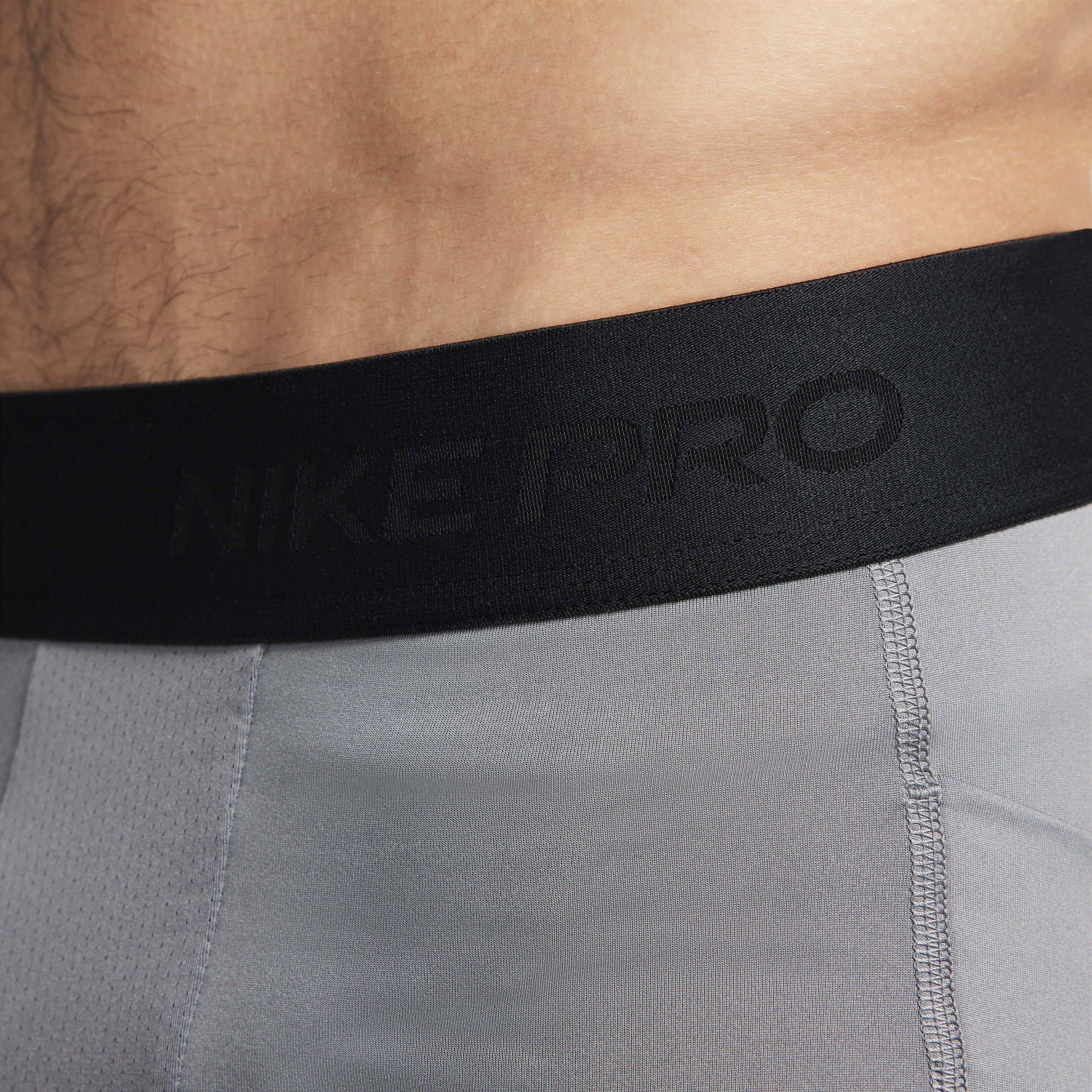 Nike Pro Dri-FIT shorts met binnenbroek voor heren Grijs