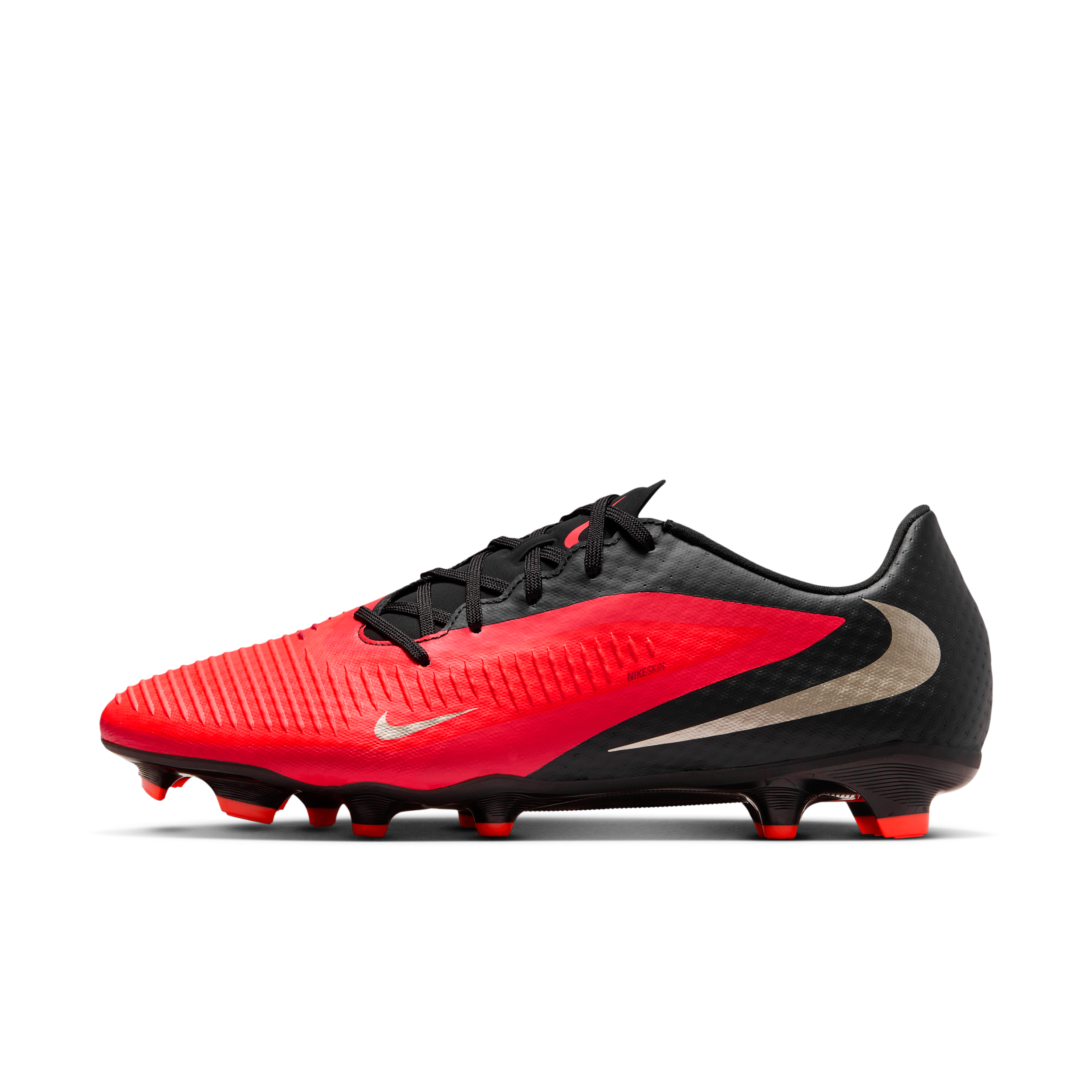 Korki piłkarskie na różne typy nawierzchni Nike Phantom 6 Low Academy - Czerwony