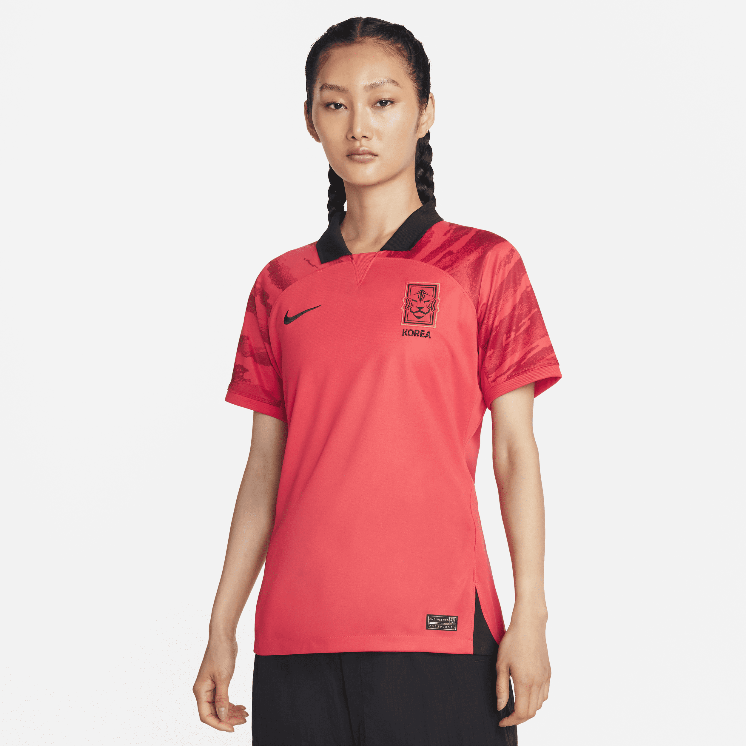 Damska koszulka piłkarska Nike Dri-FIT Korea Stadium 2022/23 (wersja domowa) - Czerwony
