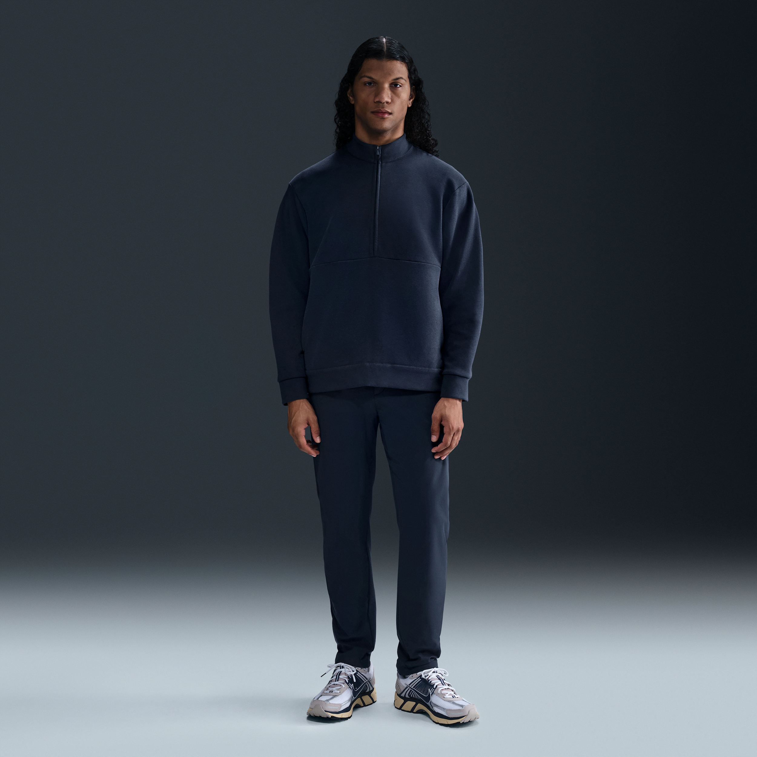 Thumbnail - Nike 24.7 PerfectStretch Chinohose mit Dri-FIT-Technologie und schmaler Passform (Herren) - Blau