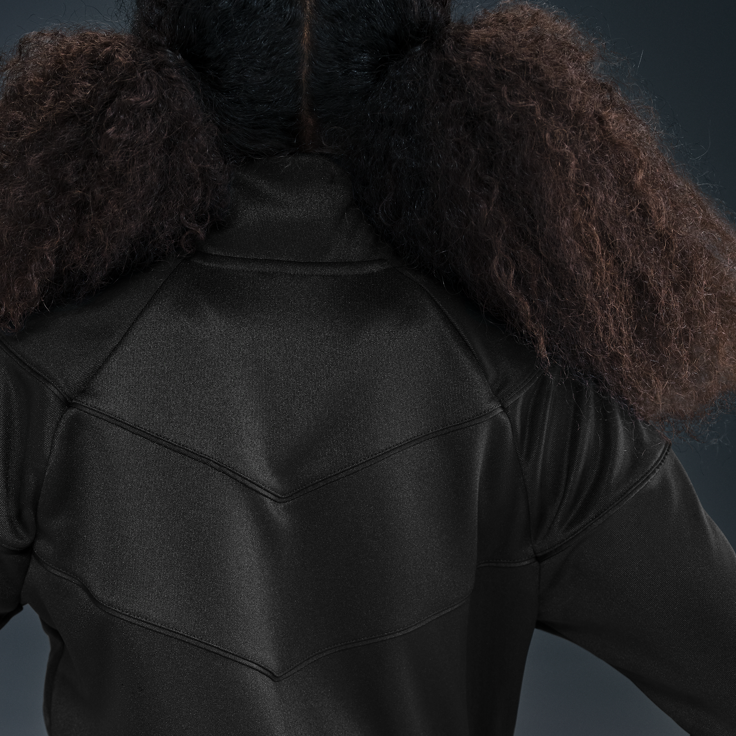 Thumbnail - Nike Sportswear Trainingsjacke aus Strickmaterial (ältere Kinder, Mädchen) - Schwarz