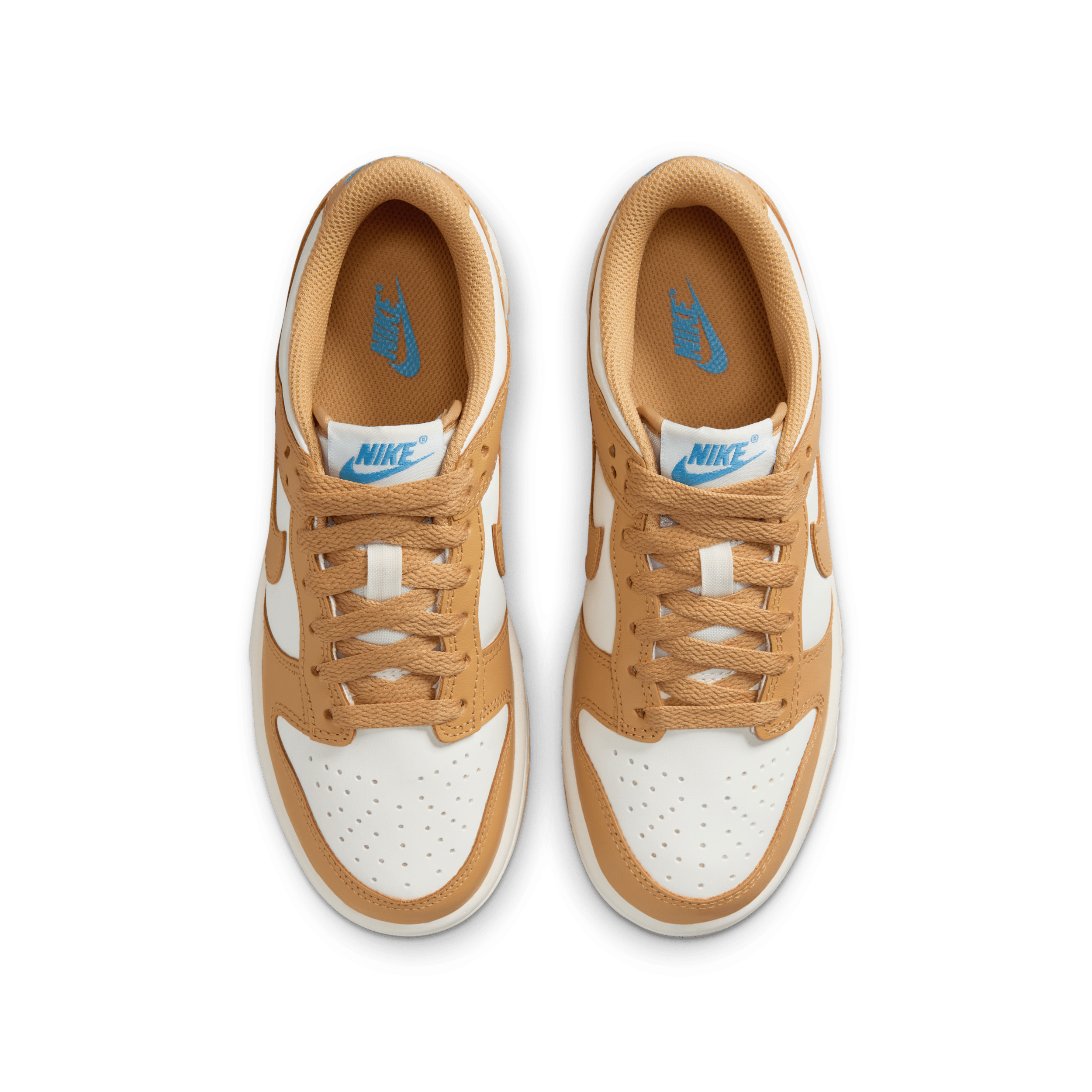 Chaussure Nike Dunk Low pour ado - Marron