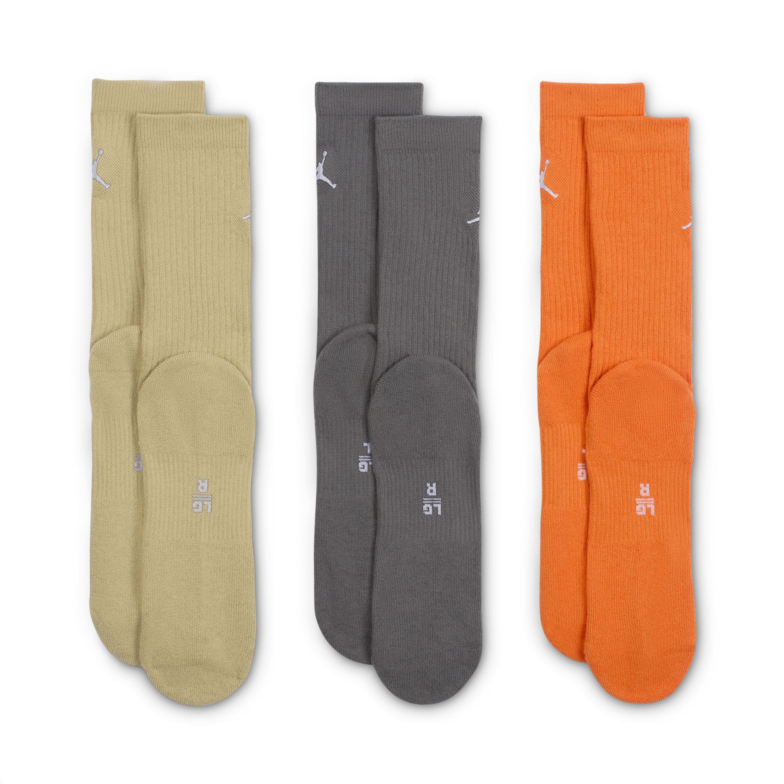 Thumbnail - Jordan Crew-Socken für jeden Tag (3 Paar) - Multi-Color