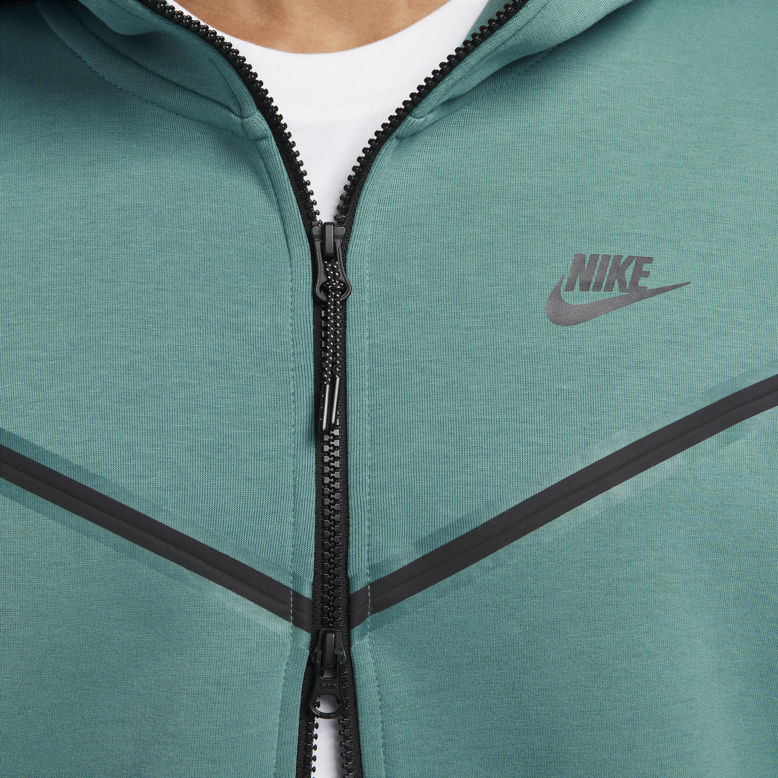 Nike Tech Fleece Full Zip Hoodie - Mineral Teal | CU4489-381 | FOOTY.COM