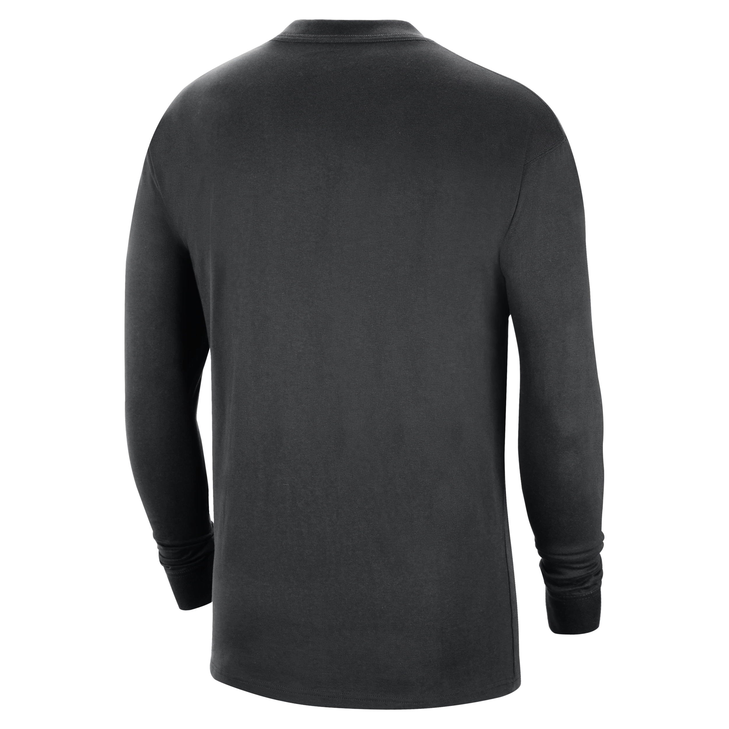 Jordan Brooklyn Nets Essential NBA-herenshirt met lange mouwen Zwart