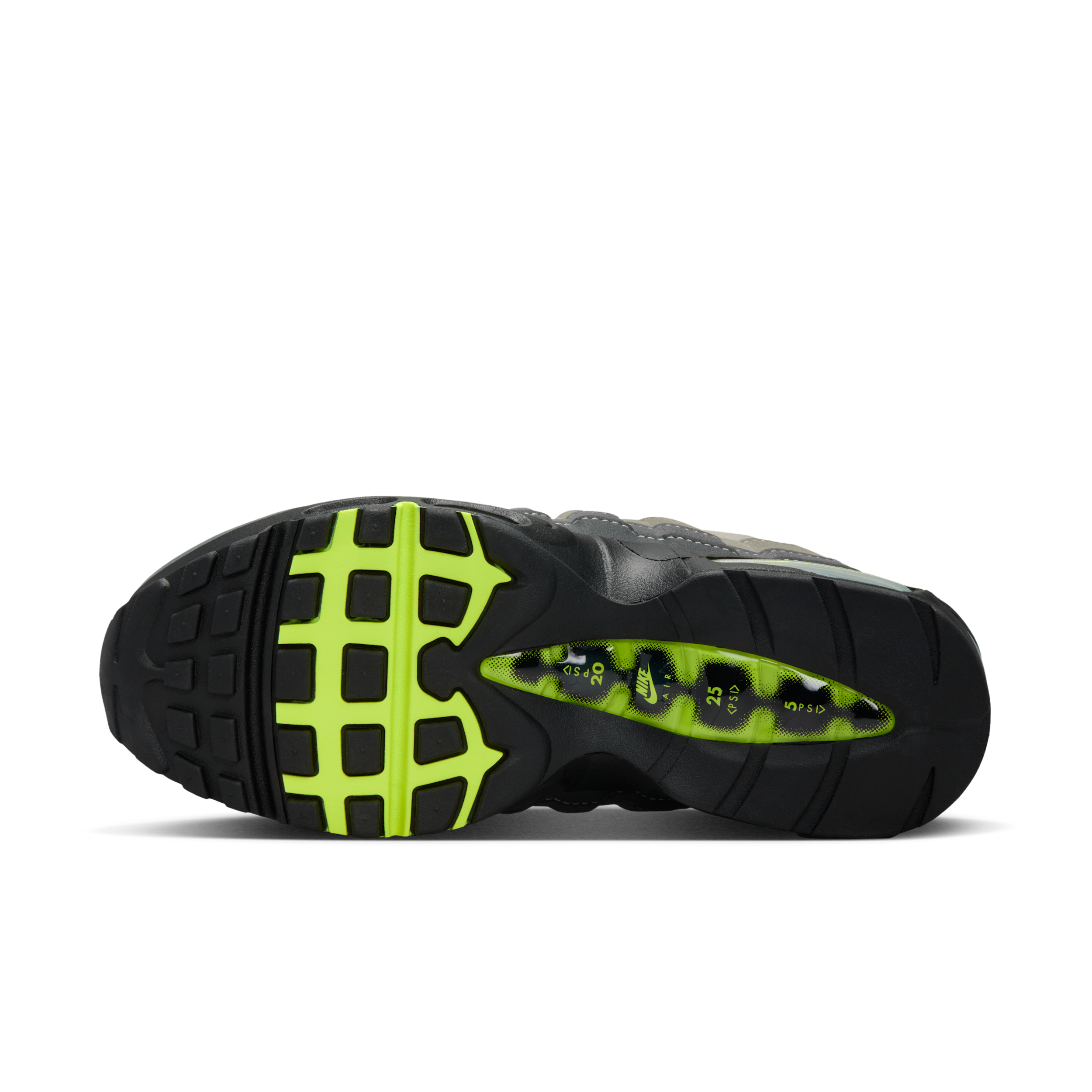 Nike Wmns Air Max 95 OG 'Big Bubble - Neon' 2026 | Black | Women's Size 8.5 - IO9926-001