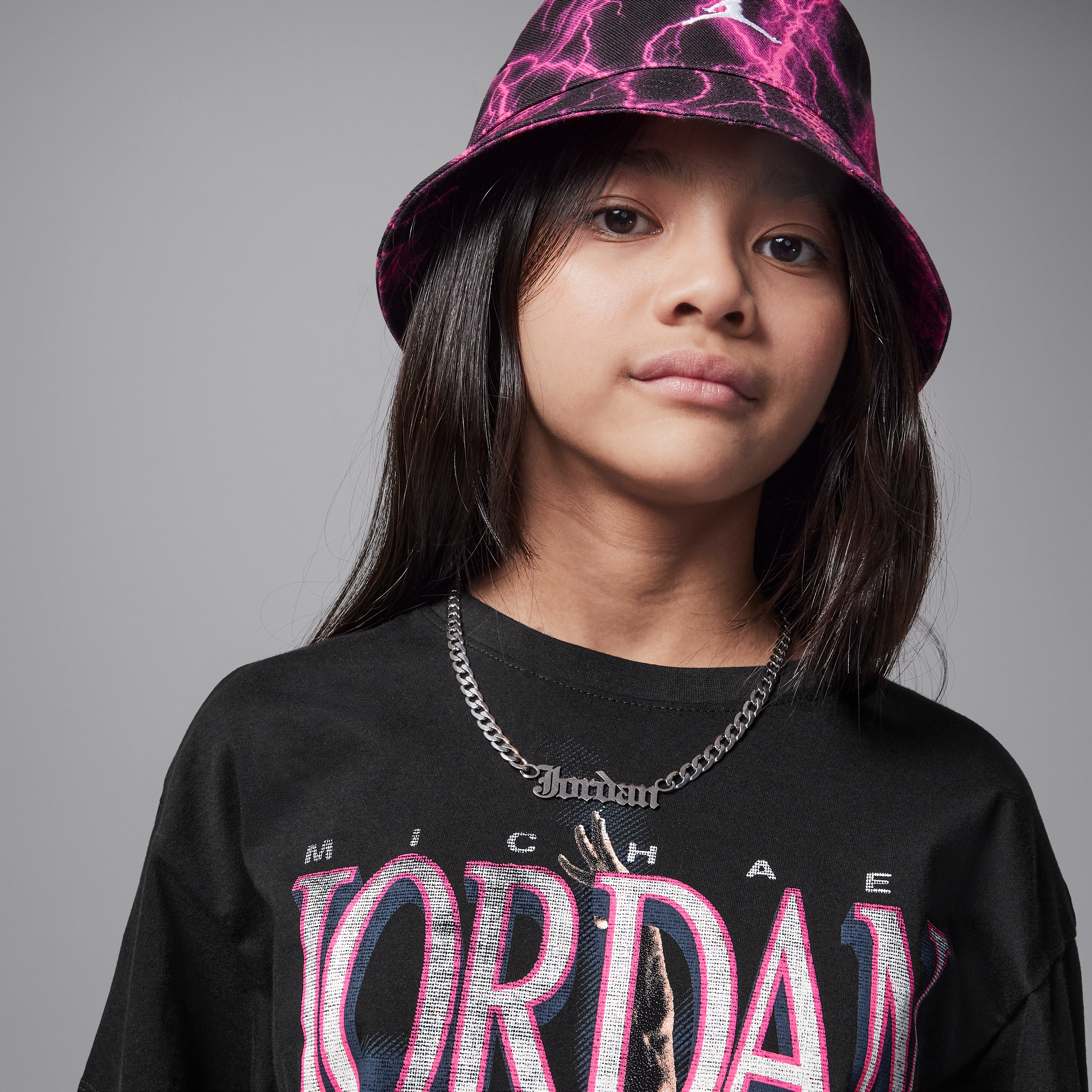 Thumbnail - Jordan Soar Oversize-T-Shirt (ältere Kinder) - Schwarz
