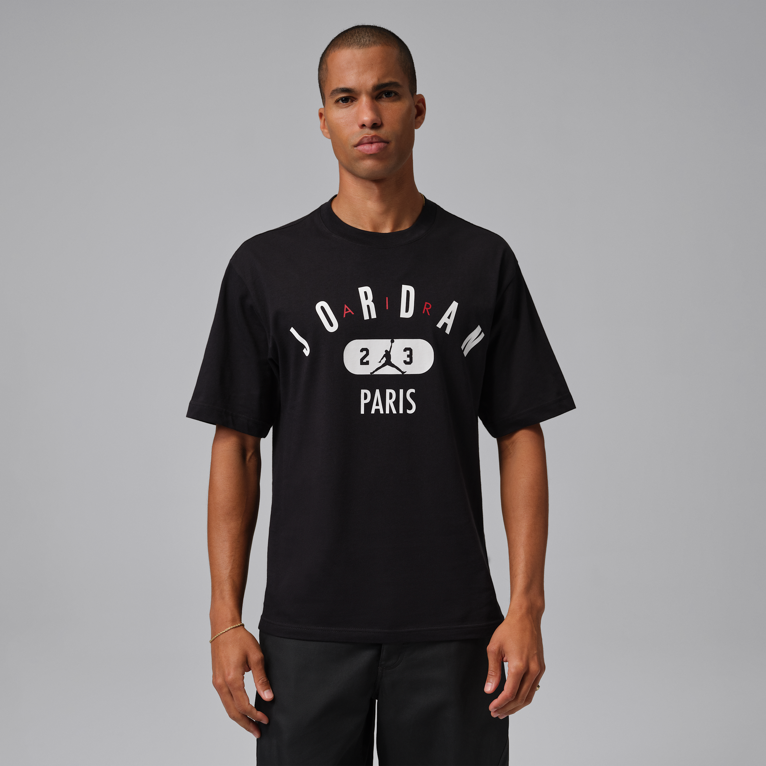 Thumbnail - Jordan Paris-T-Shirt für Herren - Schwarz