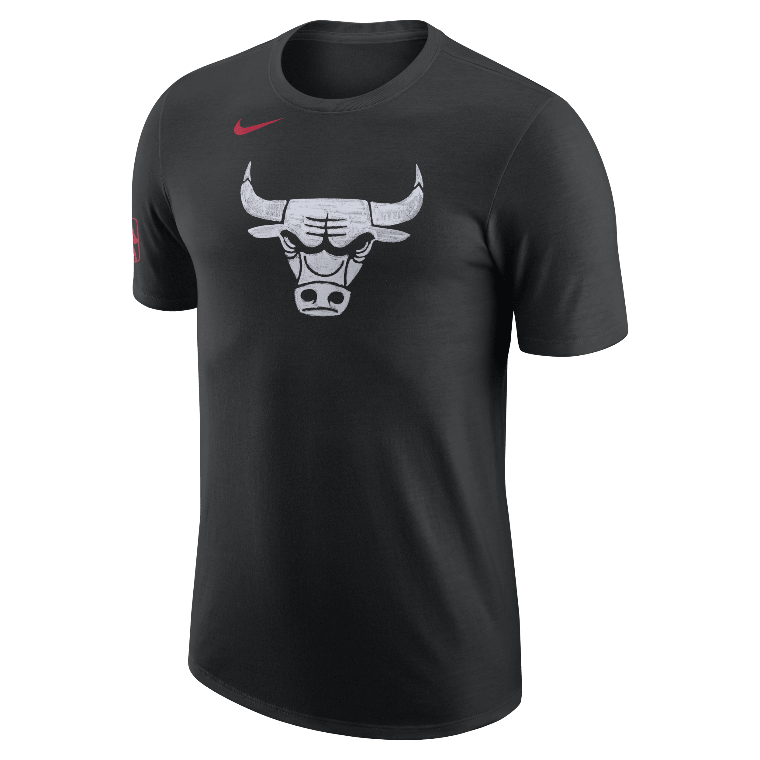 Nike Chicago Bulls City Edition NBA-herenshirt Zwart