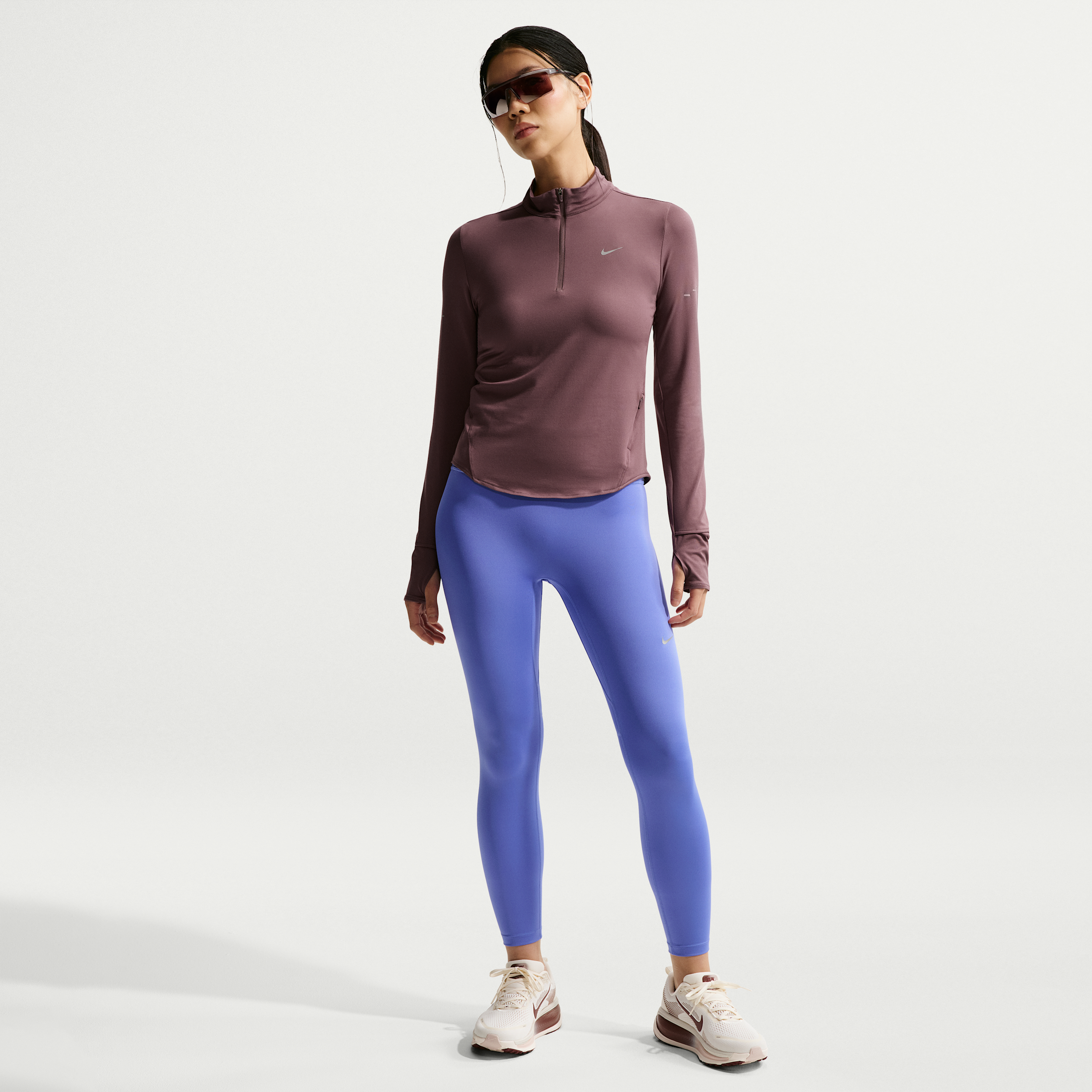 Leggings da running a 7/8 a vita alta Nike Tempo – Donna - Blu