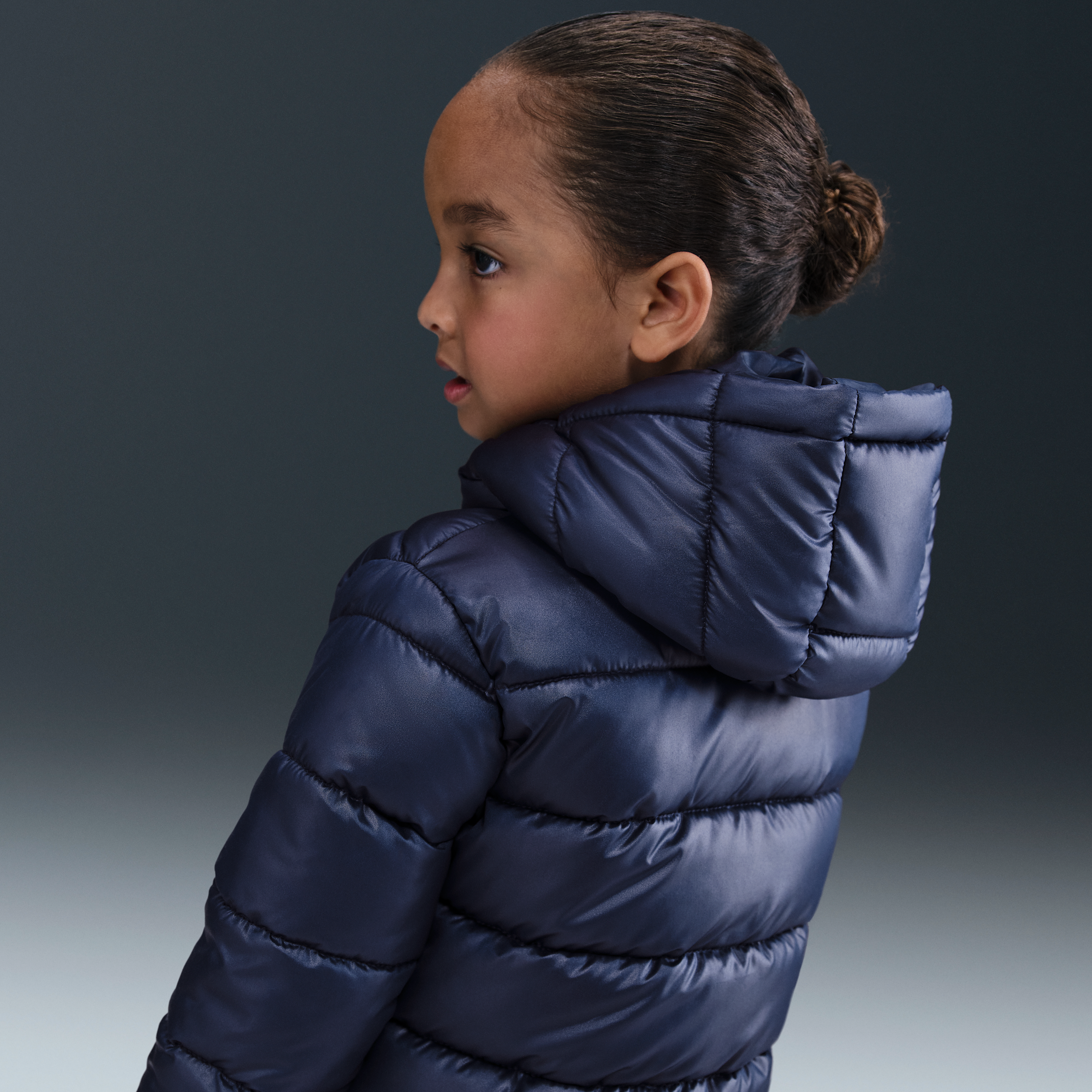 Thumbnail - Nike "All Day Play" Puffer-Jacke (Kleinkinder) - Blau