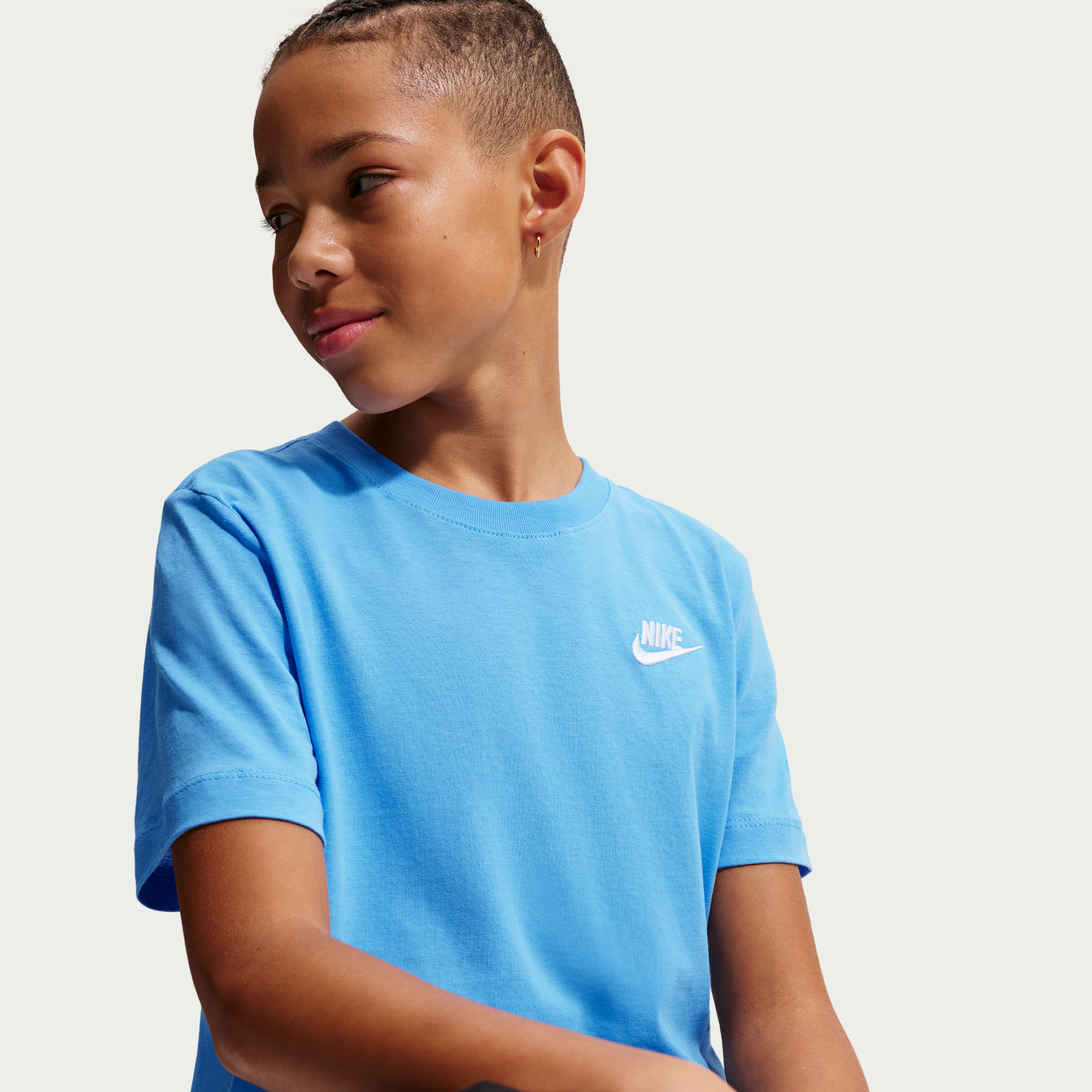 Thumbnail - Nike T-Shirt für ältere Kinder - Blau