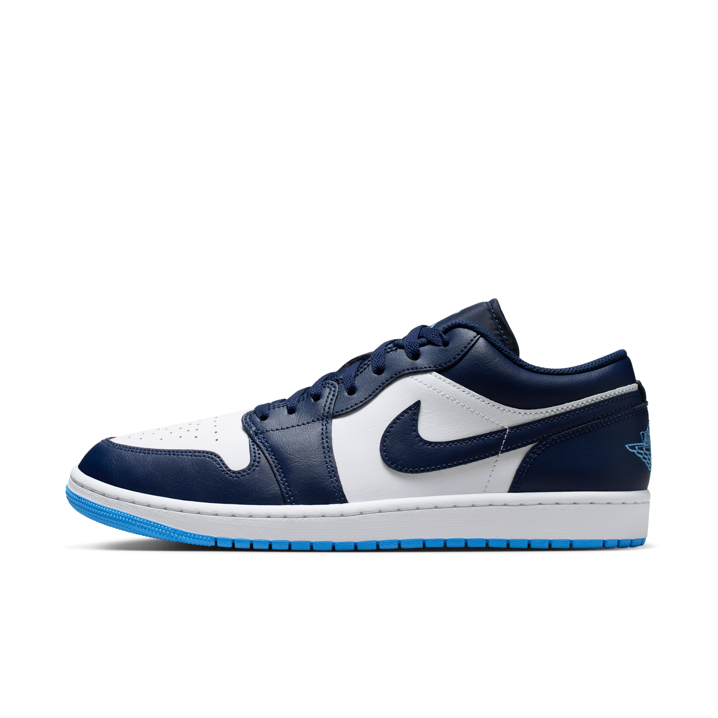 Thumbnail - Air Jordan 1 Low Herrenschuh - Blau