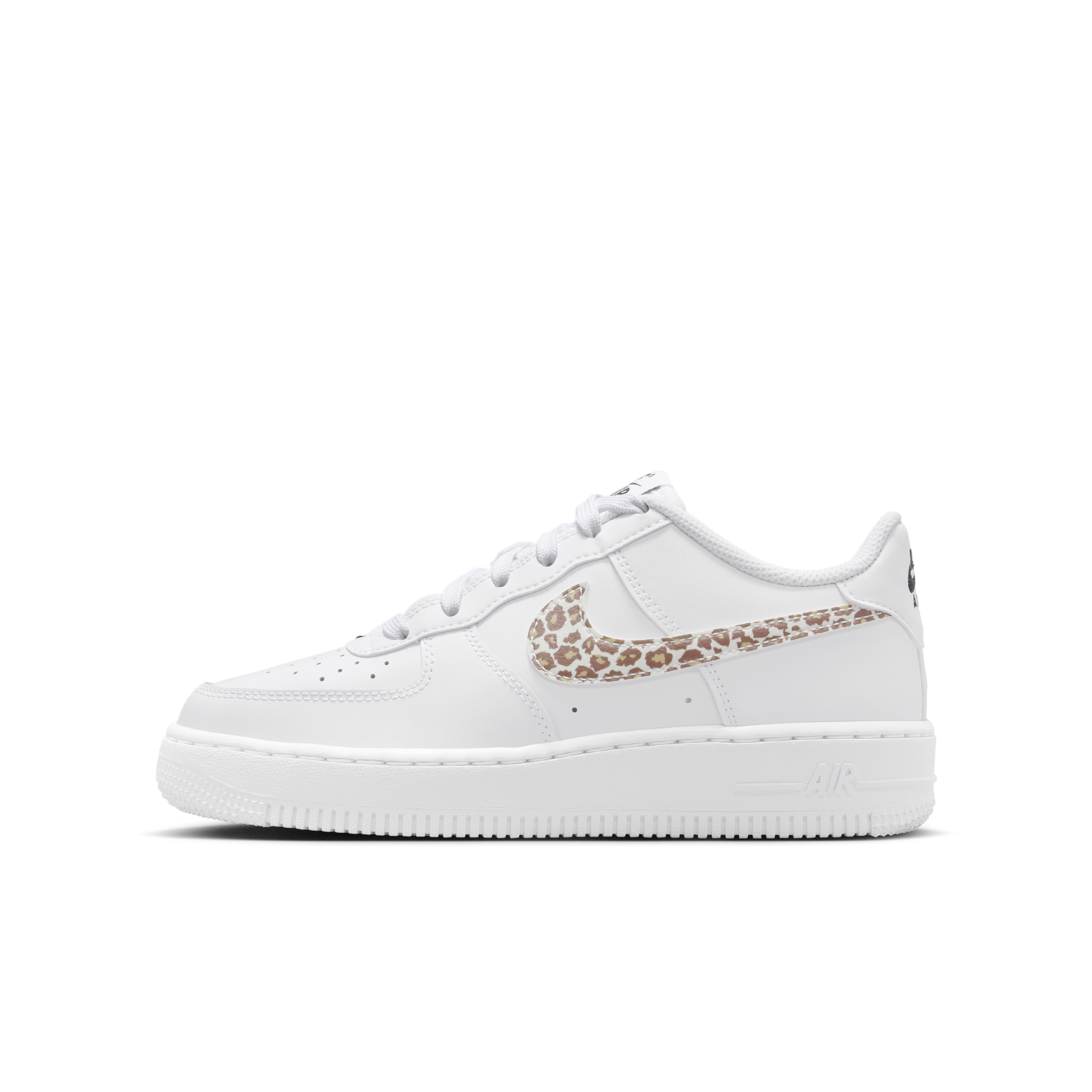 Air Force 1 Low sko til store barn - Hvit - IR0273-100