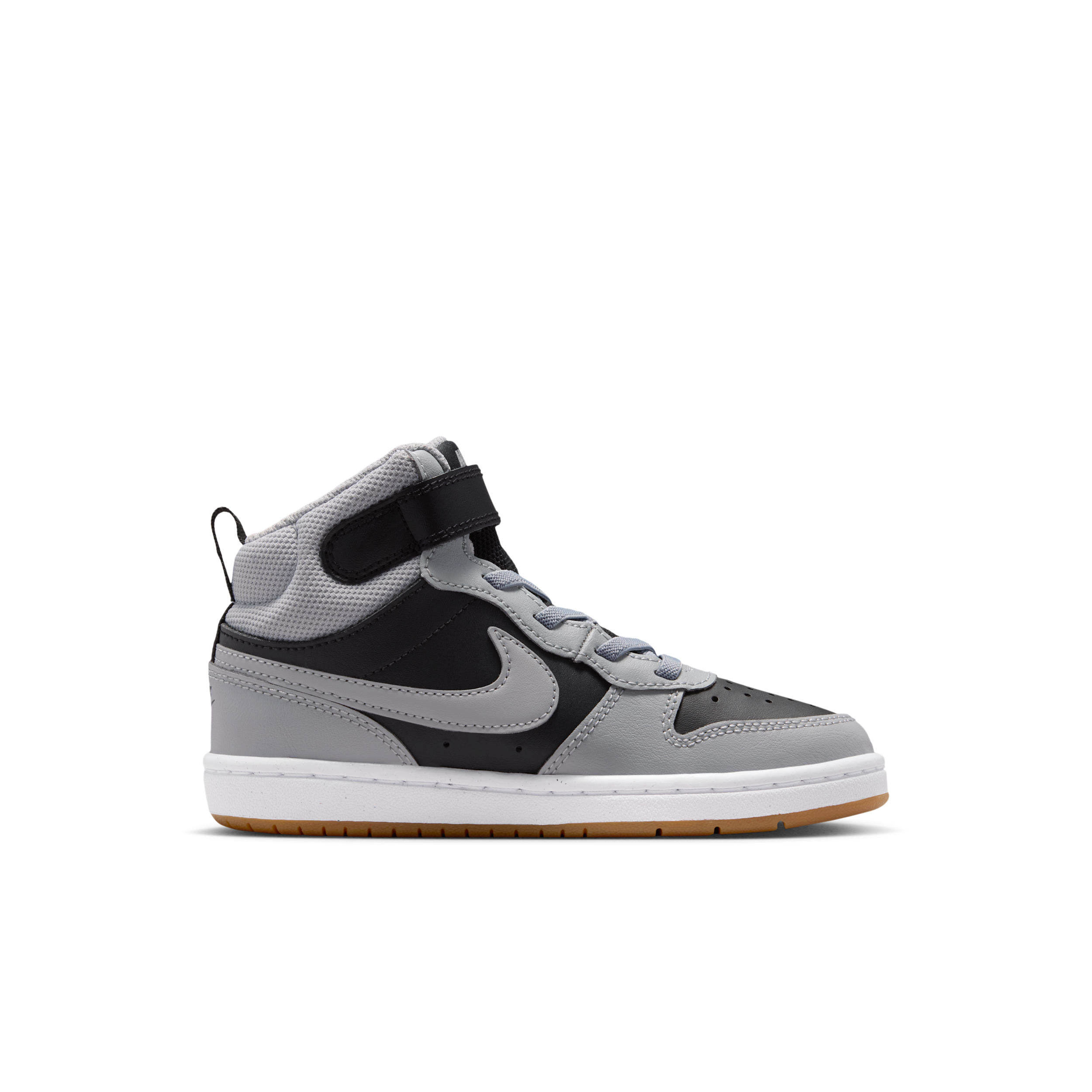 Nike Court Borough Mid 2 PS 'Black White' | Kid's Size 3 - CD7783-016