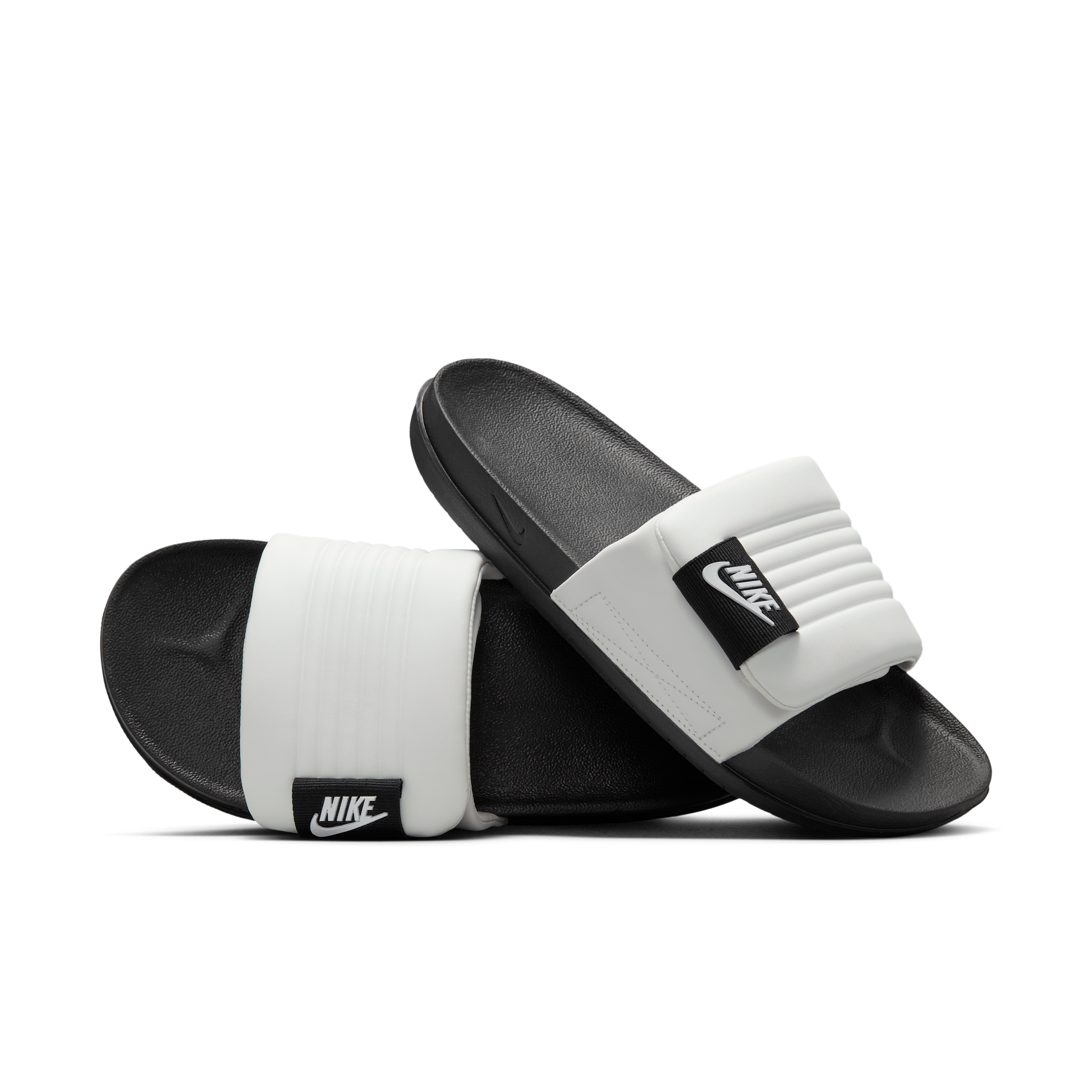 Nike Offcourt Adjust Men's Slides - White - DQ9624-100