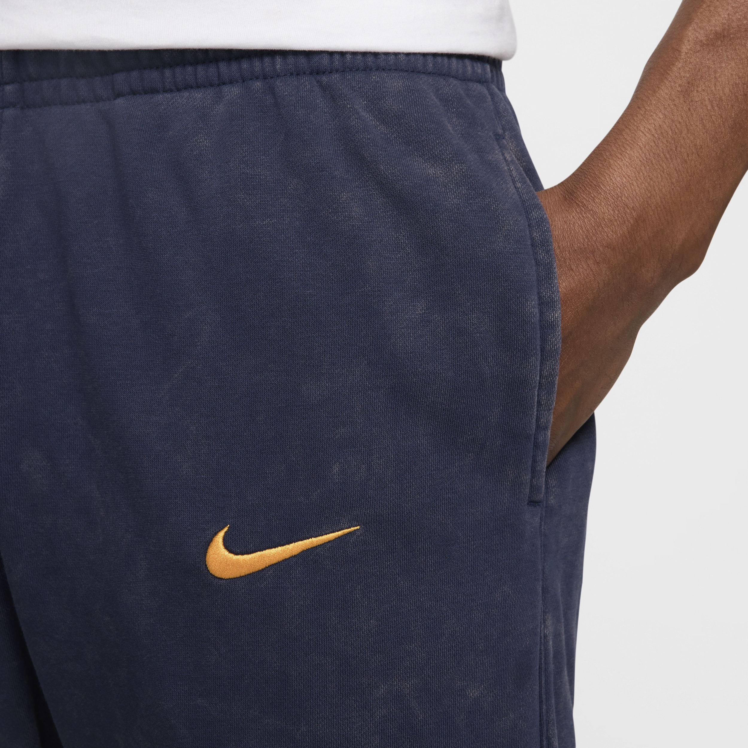 3e pantalon de jogging en molleton Nike Football Inter Milan Club pour homme - Bleu