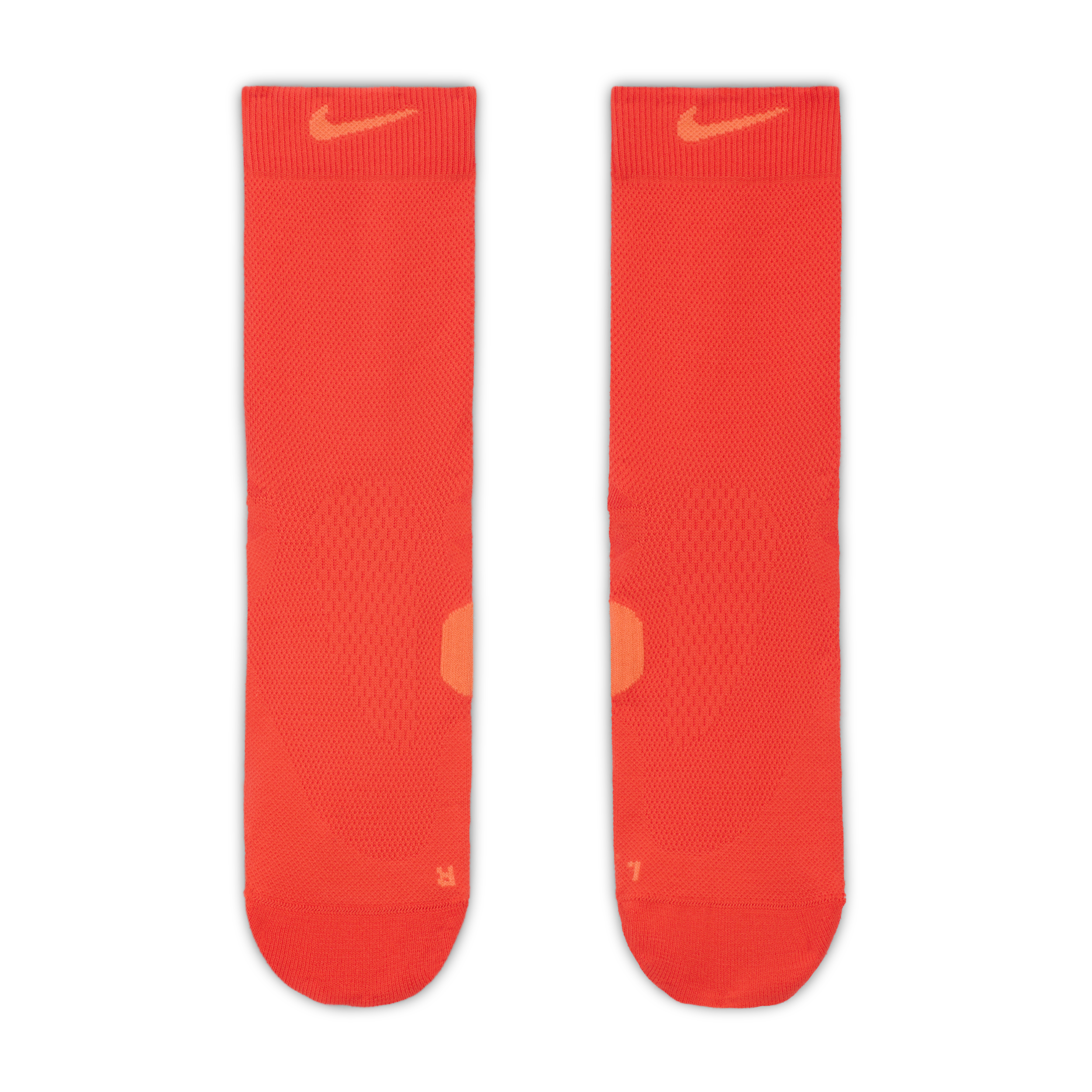 Thumbnail - Nike Running Midweight Crew-Socken (1 Paar) - Rot