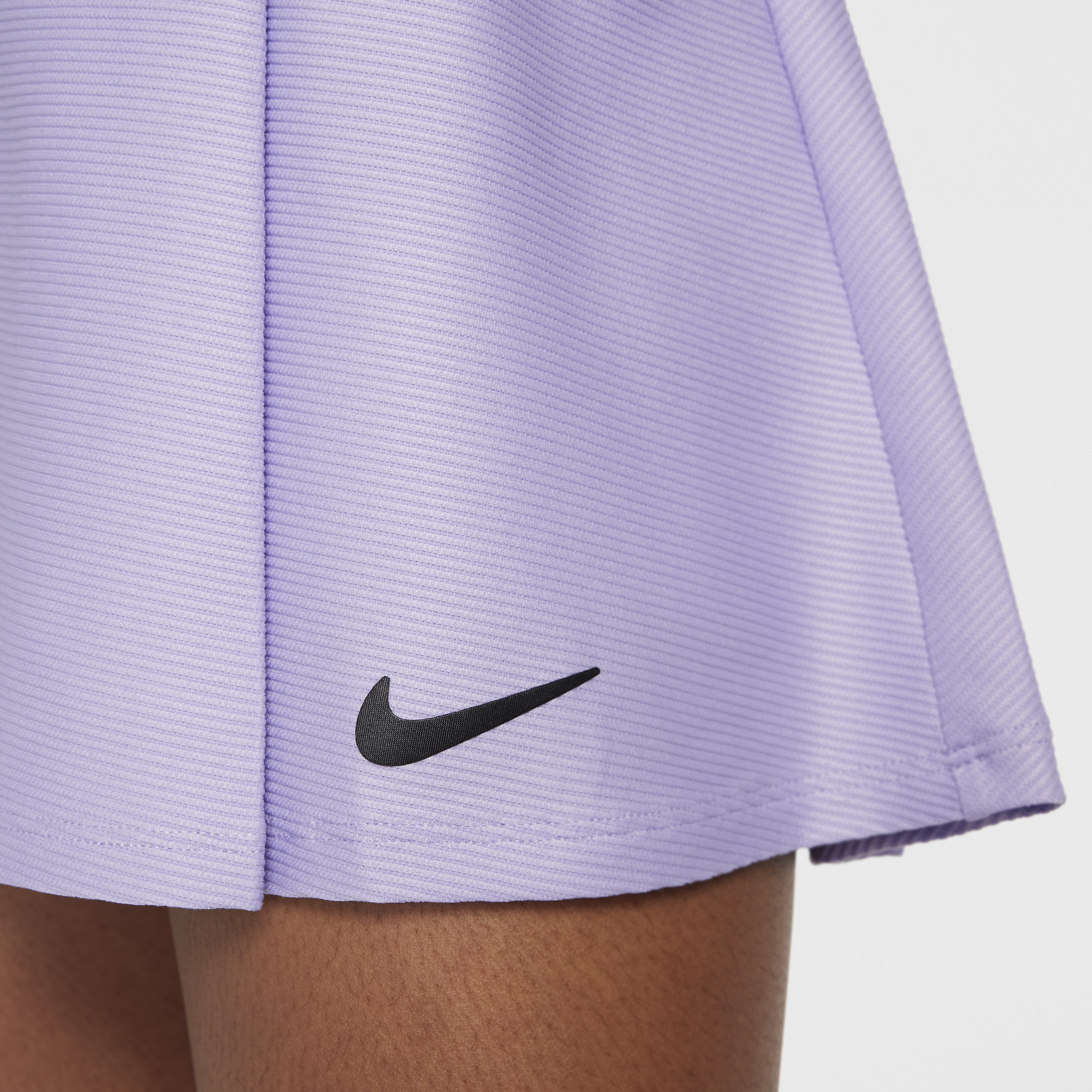 Nike Court Dri-FIT Victory Tennisrok voor meisjes Paars