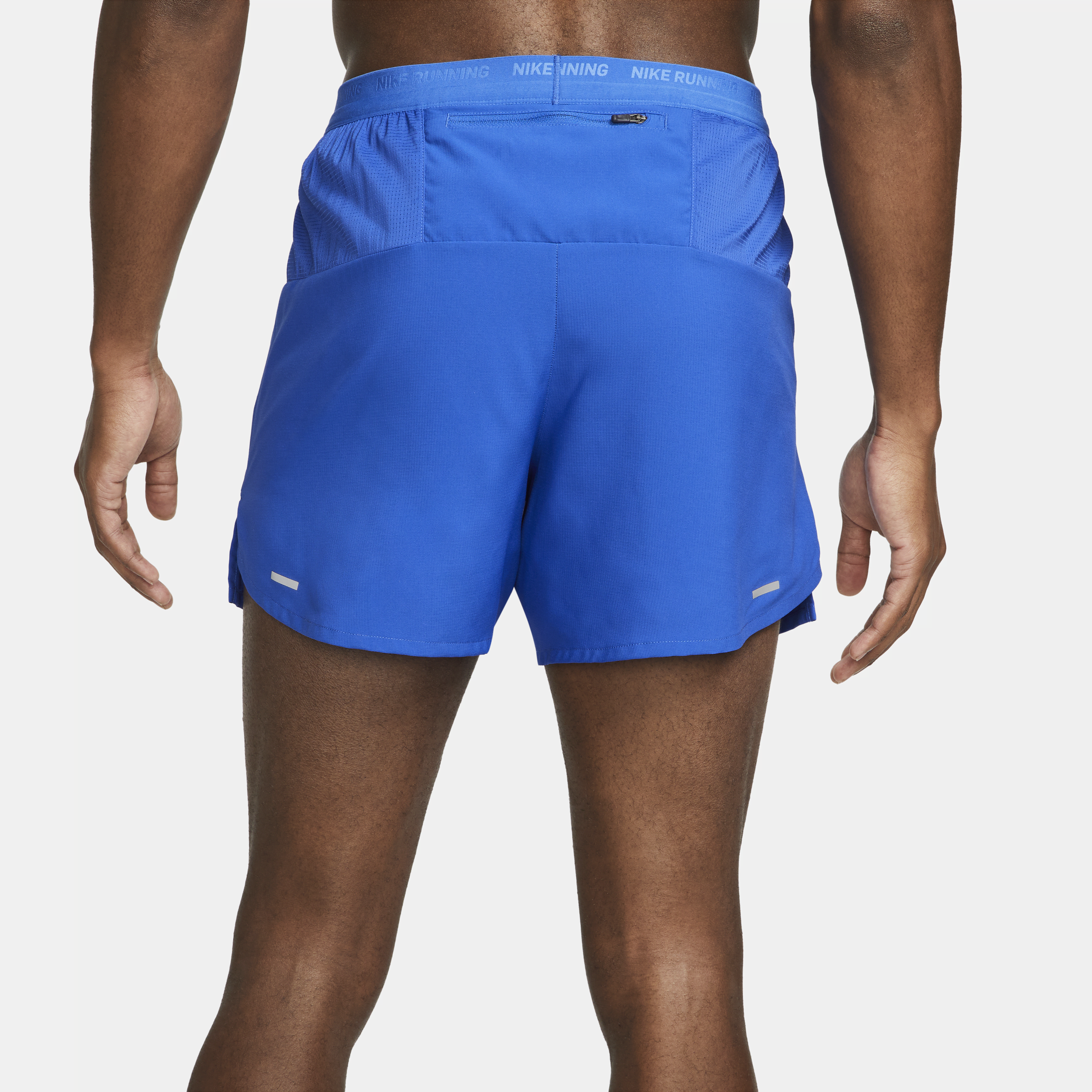 Short de running avec sous-short intégré Dri-FIT Nike Stride 13 cm pour homme - Bleu