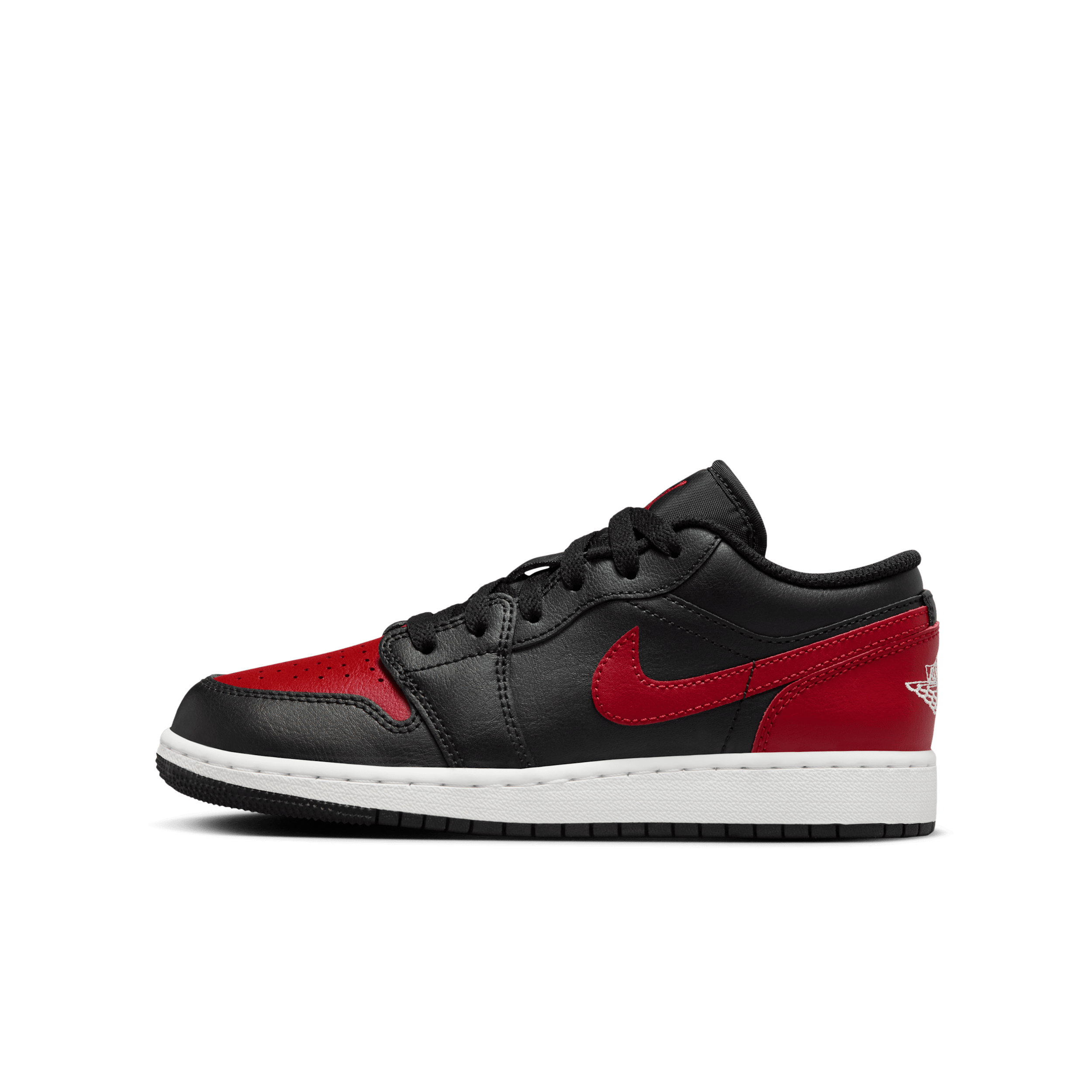 Jordan Air 1 Low Kinderschoen Zwart