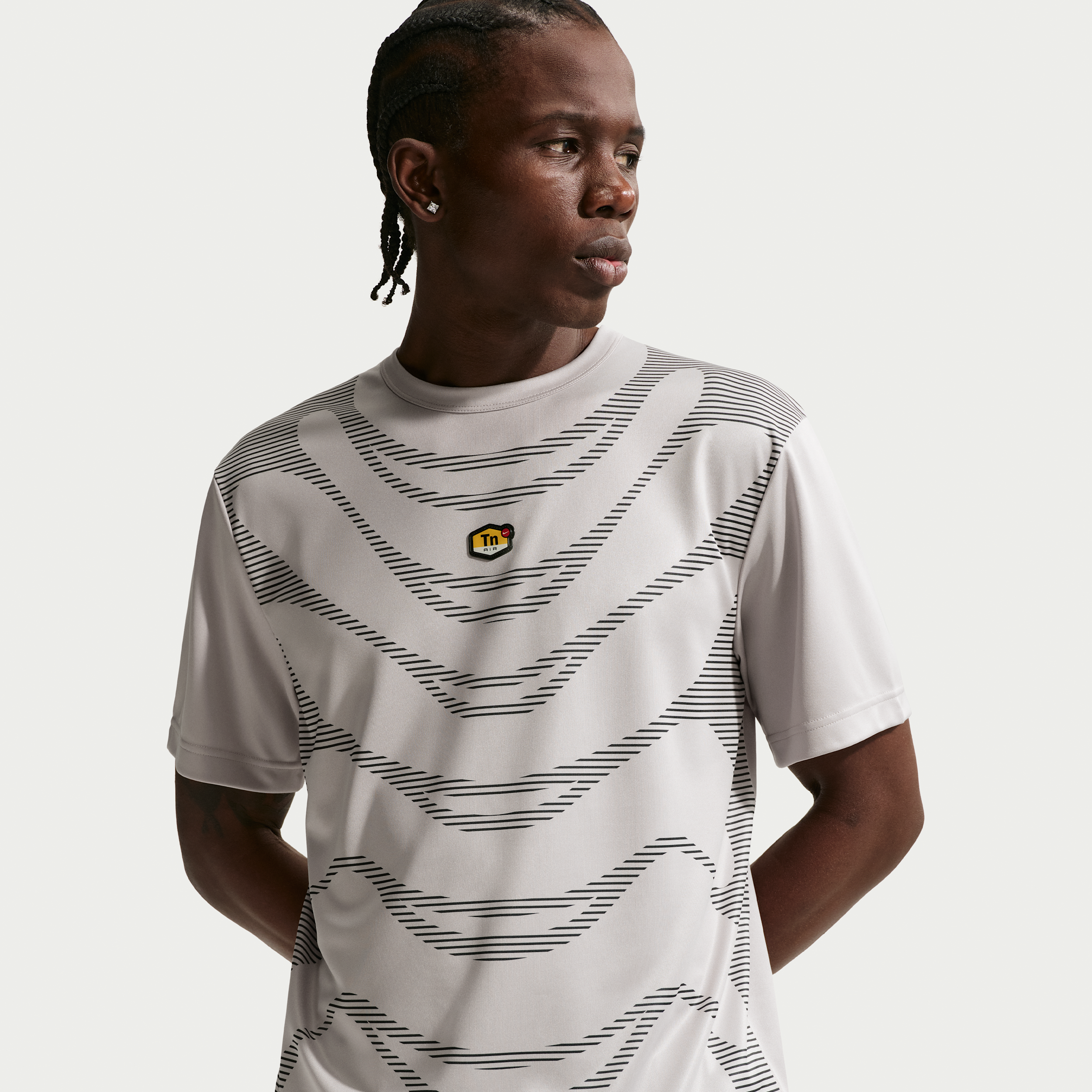 Maglia da calcio Nike Tuned Air – Uomo - Grigio
