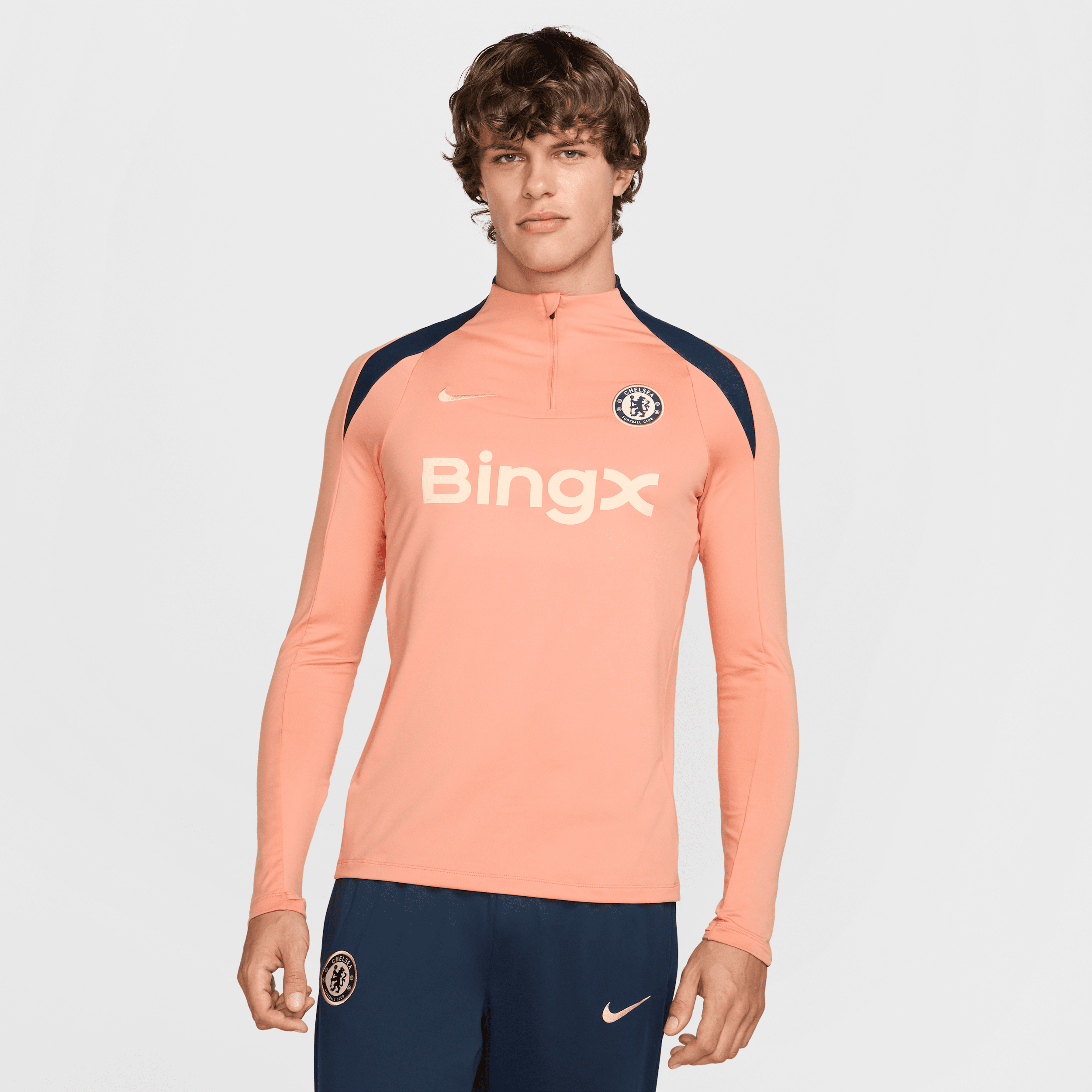 Nike Chelsea FC Strike Special Edition  Dri-FIT voetbaltrainingstop voor heren - Oranje