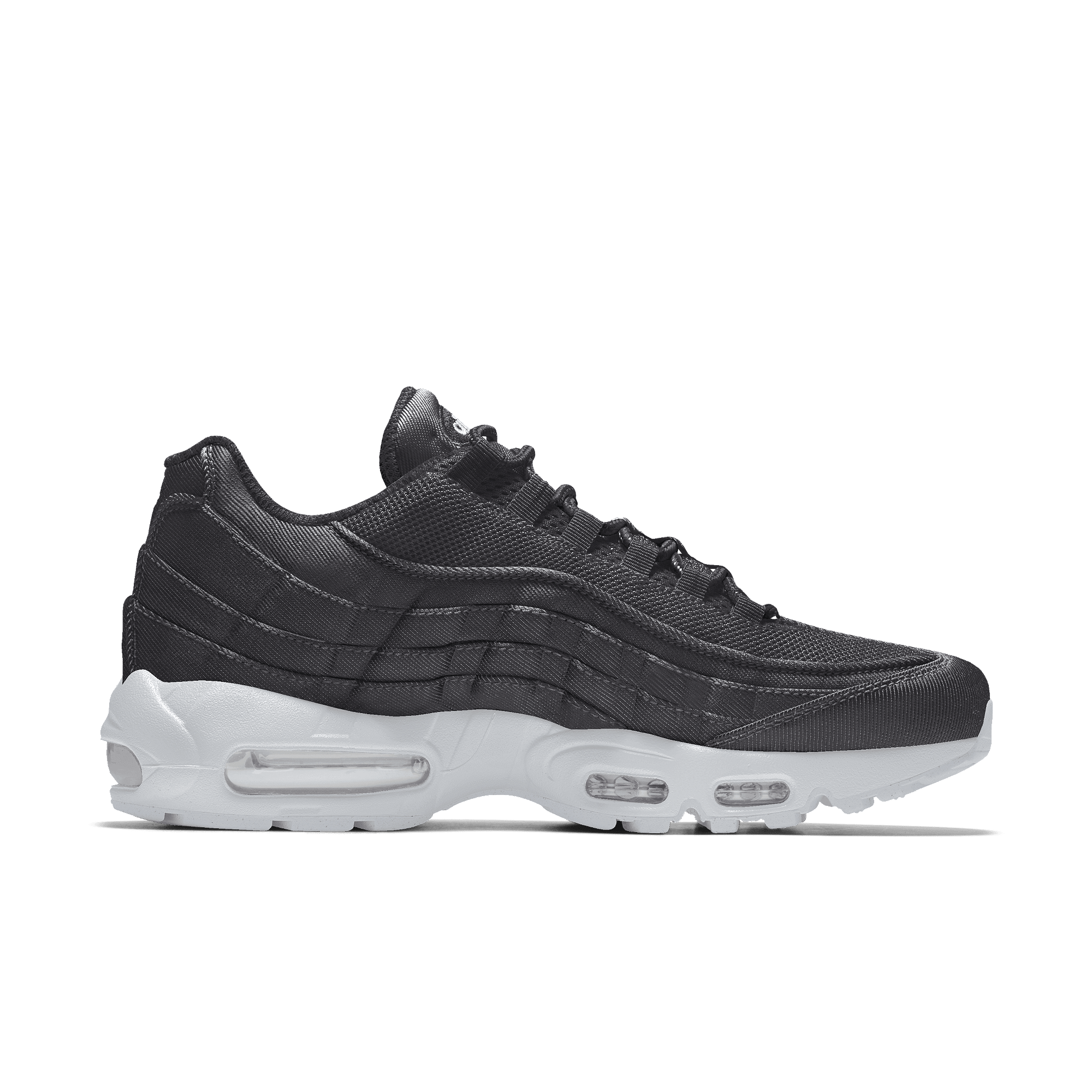 Chaussure personnalisable Nike Air Max 95 By You pour Femme - Noir - 3629088351