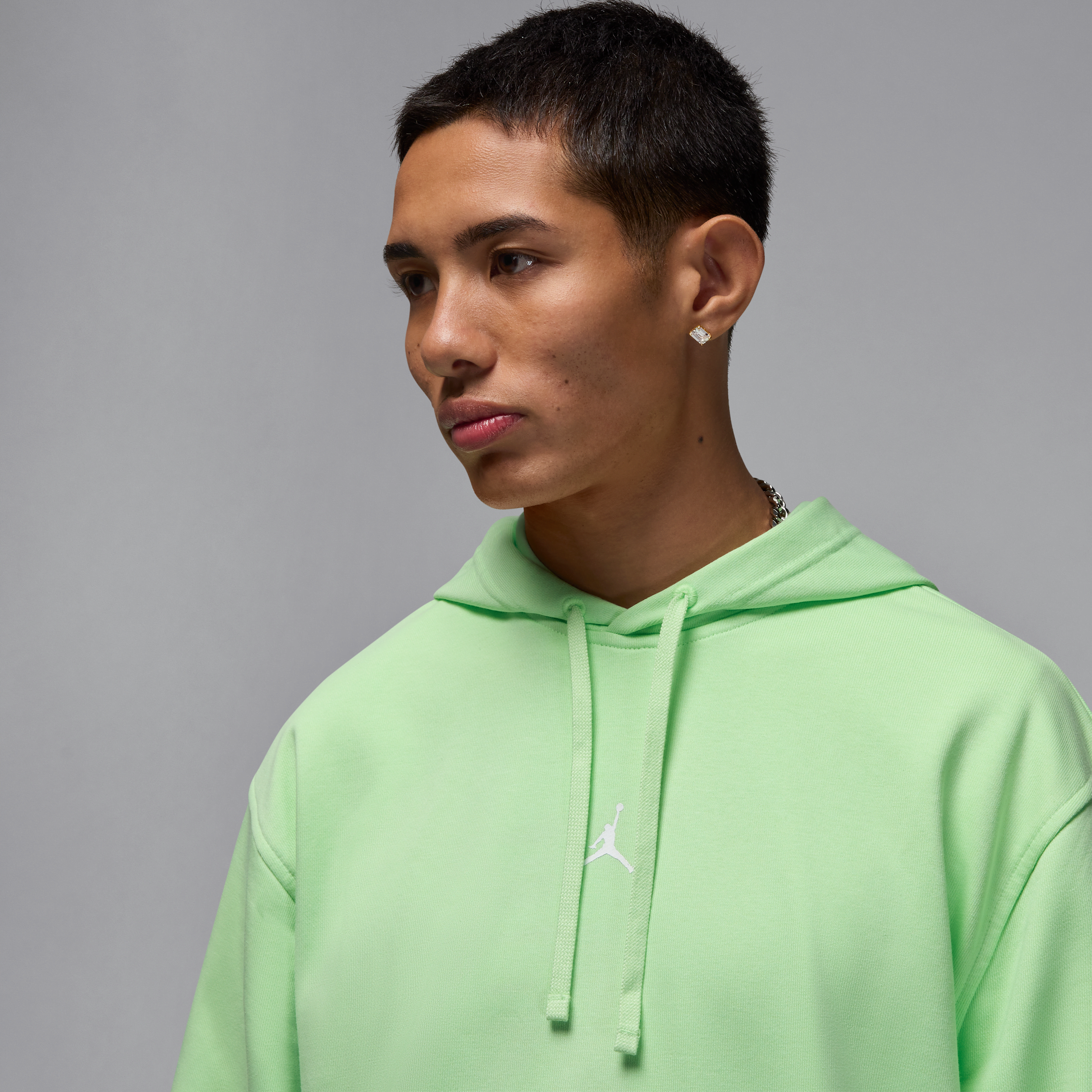 Sweat à capuche Dri-FIT Jordan Sport Crossover pour homme - Vert