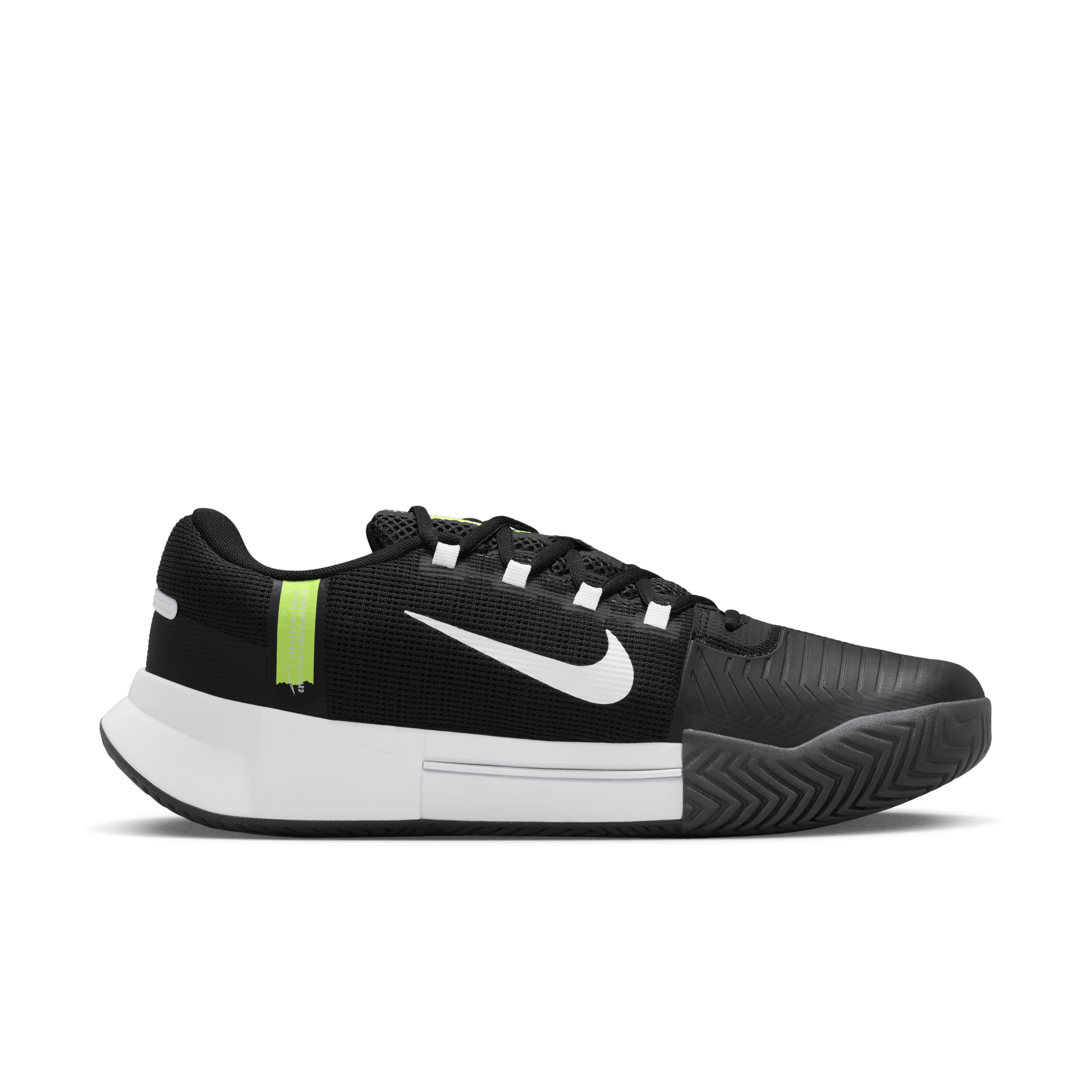 Chaussure de tennis pour surface dure Nike Zoom GP Challenge 1 pour homme - Noir