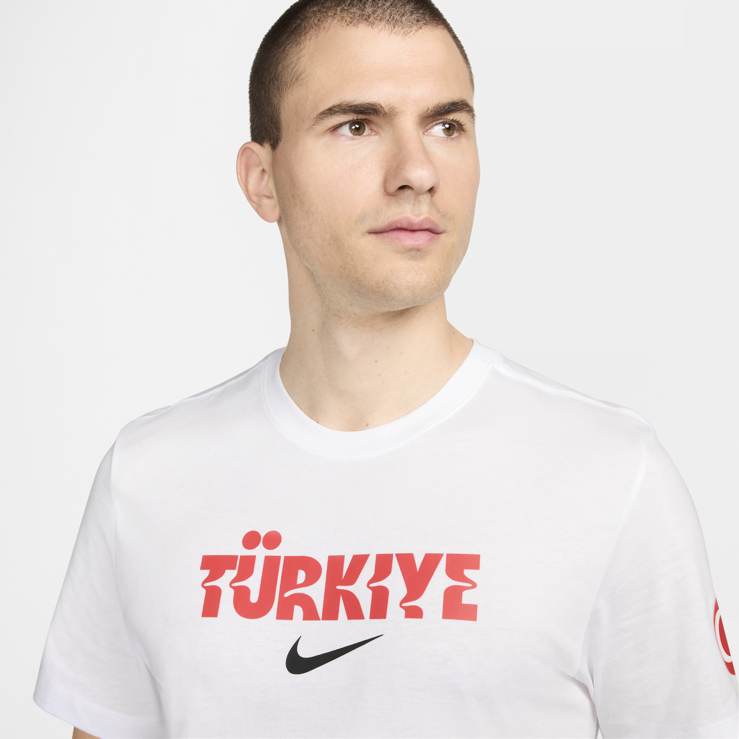 Nike Turkije Crest voetbalshirt voor heren Wit