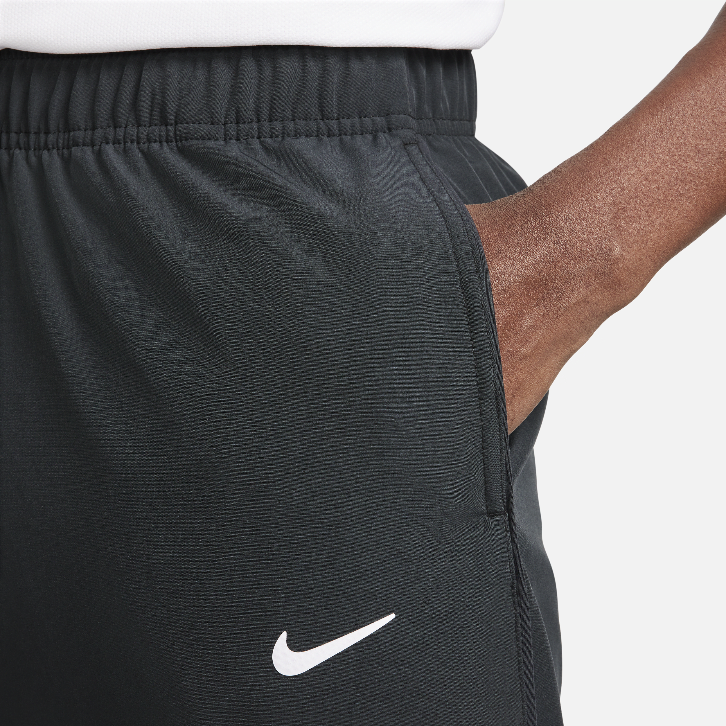 Nike Court Advantage Dri-FIT tennisbroek voor heren Zwart