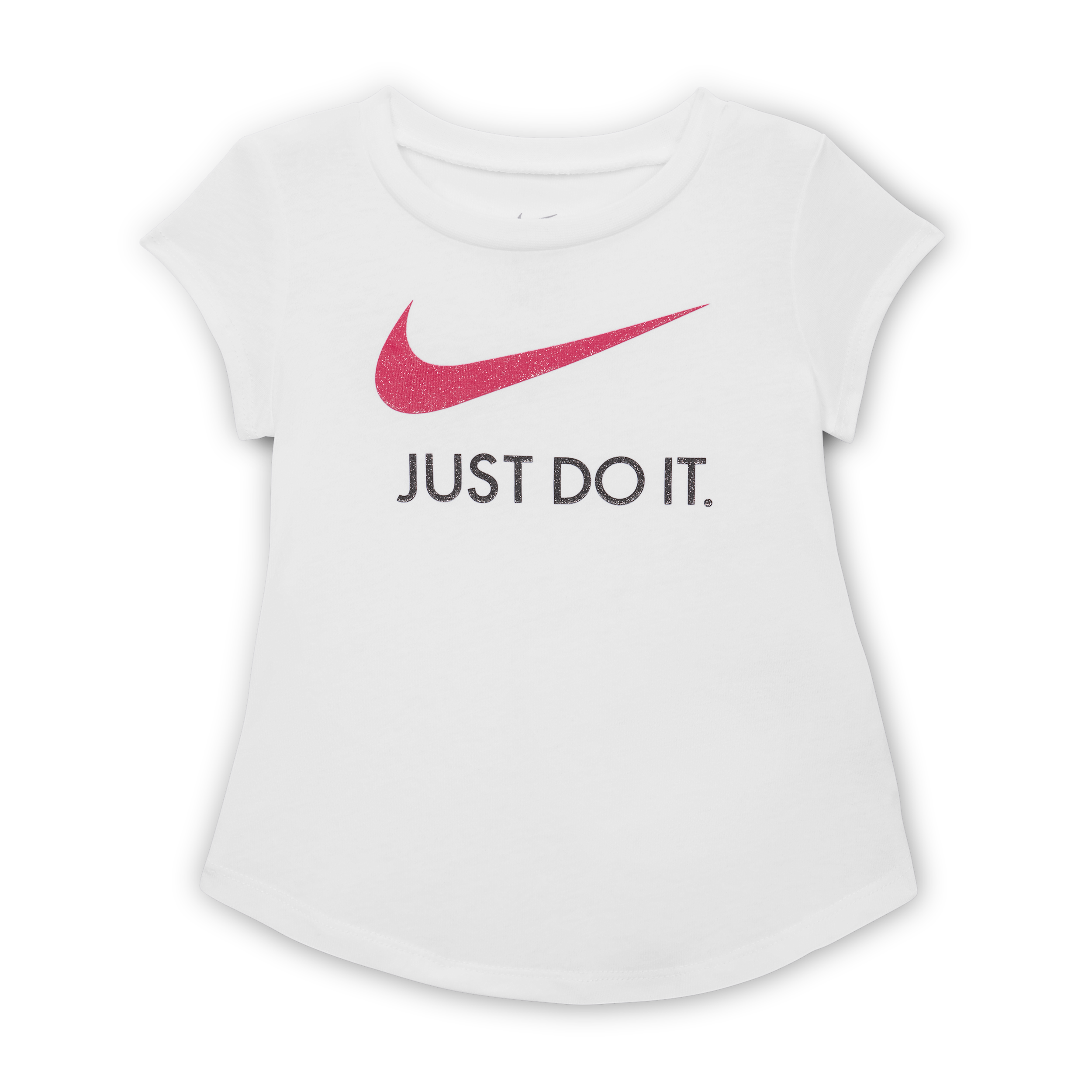 Nike Swoosh 'Just Do It' T-shirt voor baby's (12-24 maanden) - Wit