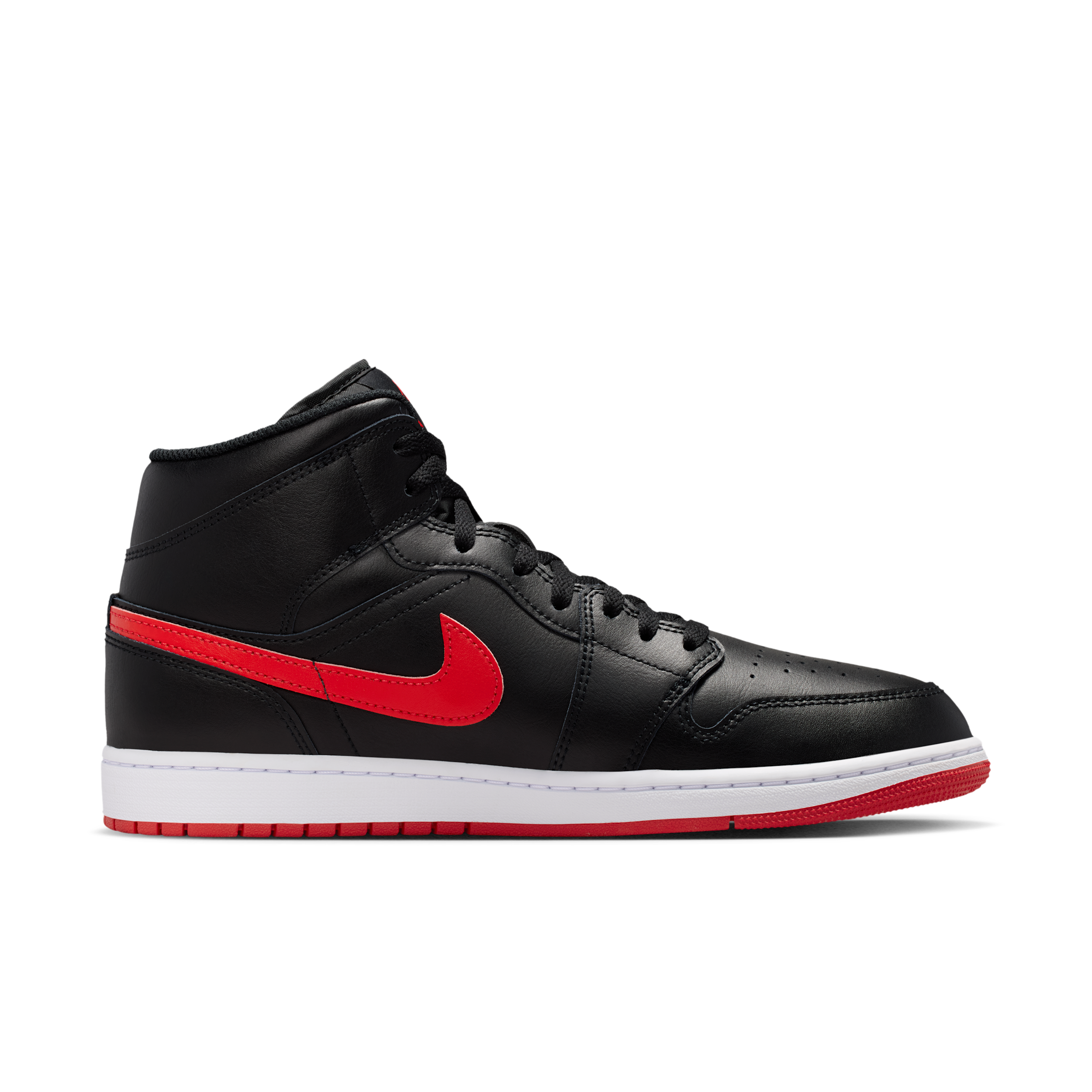 Air Jordan 1 Mid  Noir/rouge - DQ8426-005