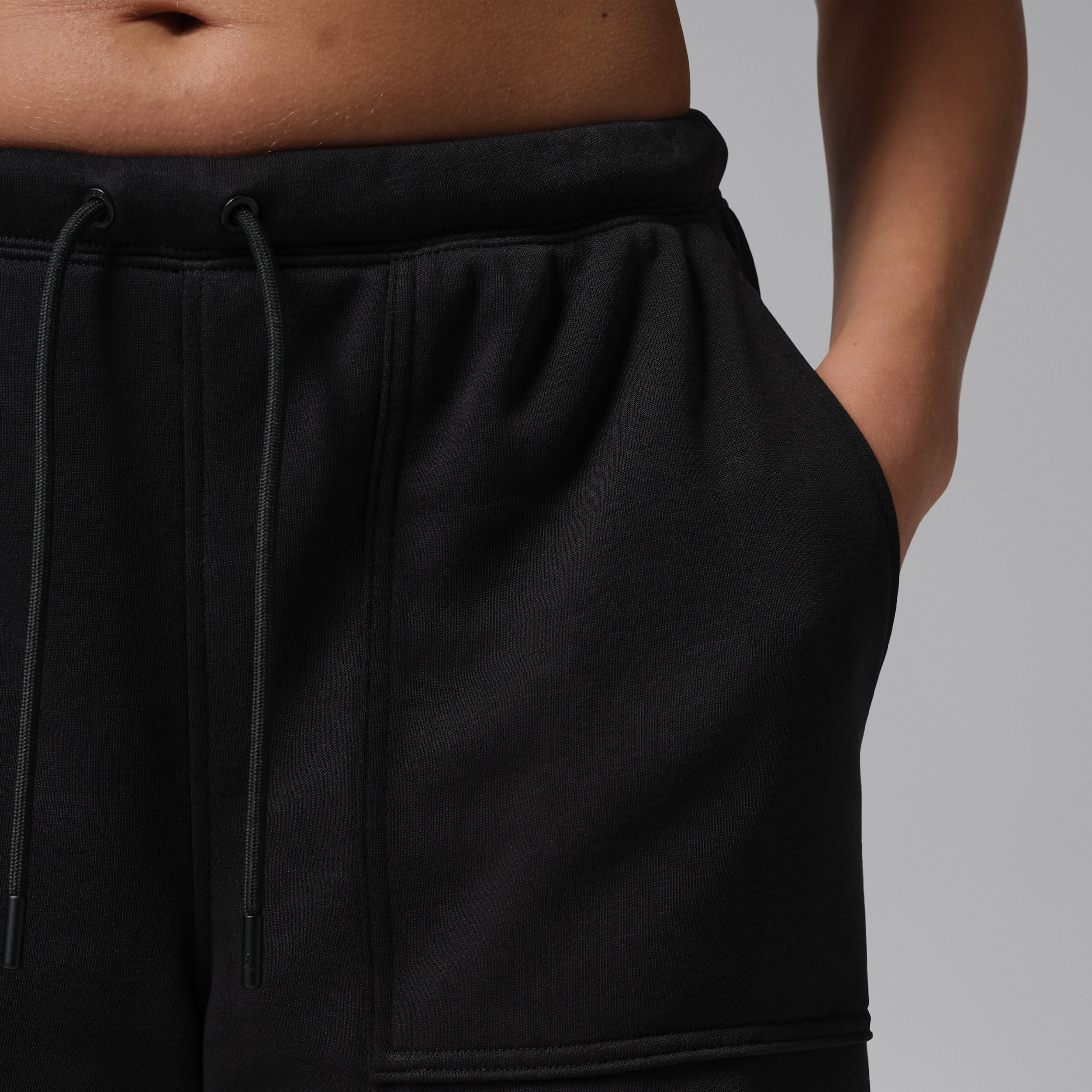 Thumbnail - Jordan Brooklyn Fleece Cargohose (Damen) - Schwarz