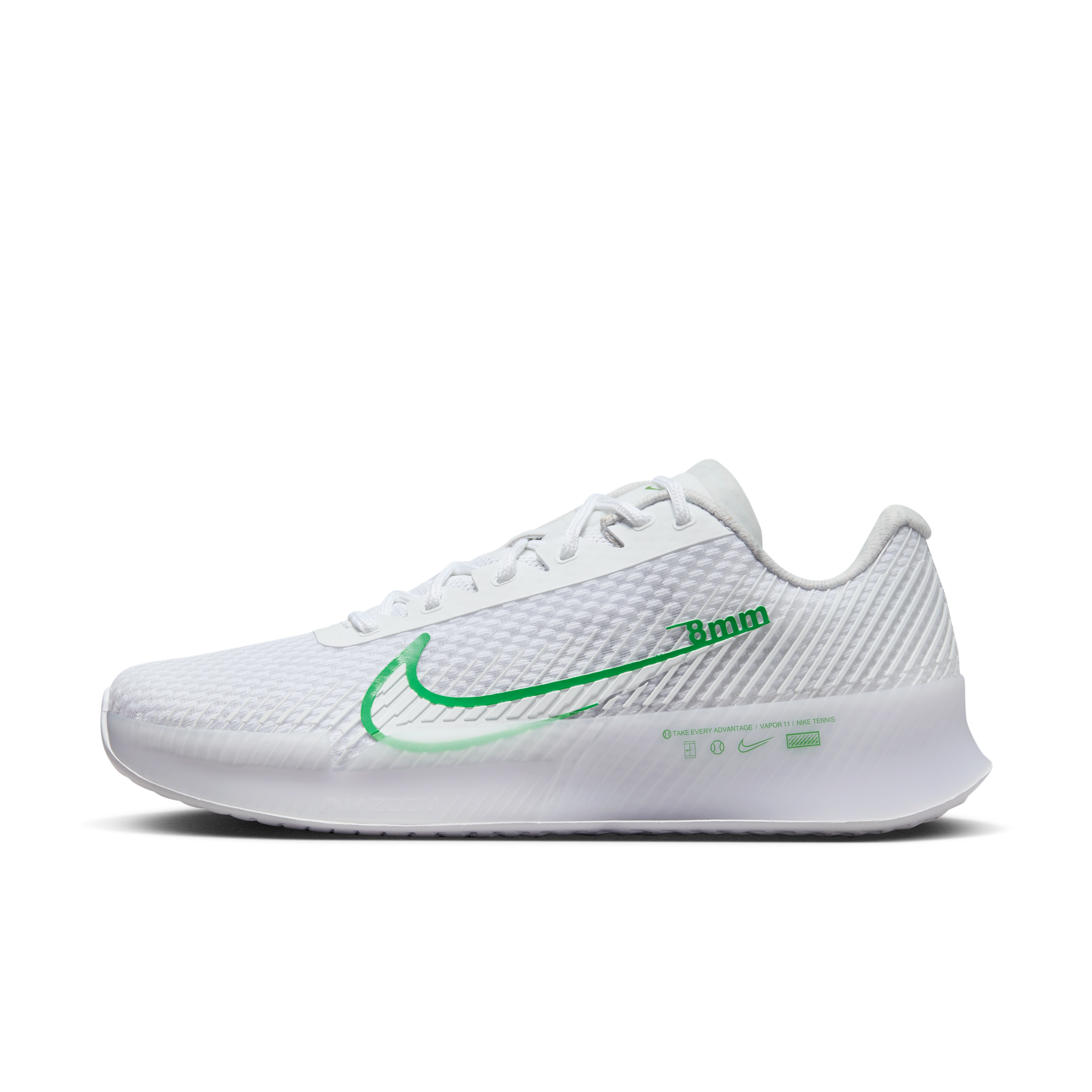 NikeCourt Air Zoom Vapor 11 Hardcourt tennisschoenen voor heren - Wit - DR6966-102