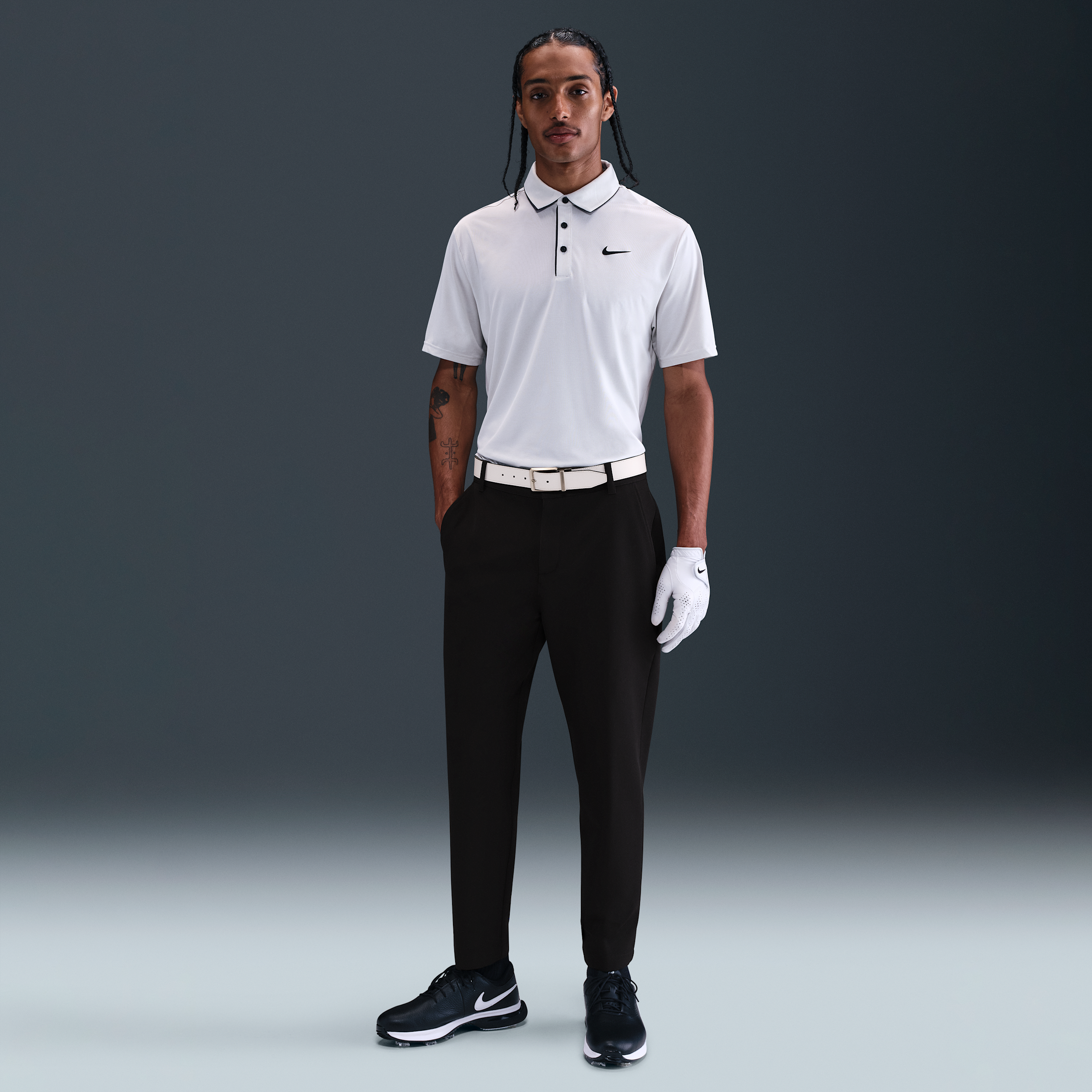 Thumbnail - Nike Victory Herren-Golfhose - Schwarz