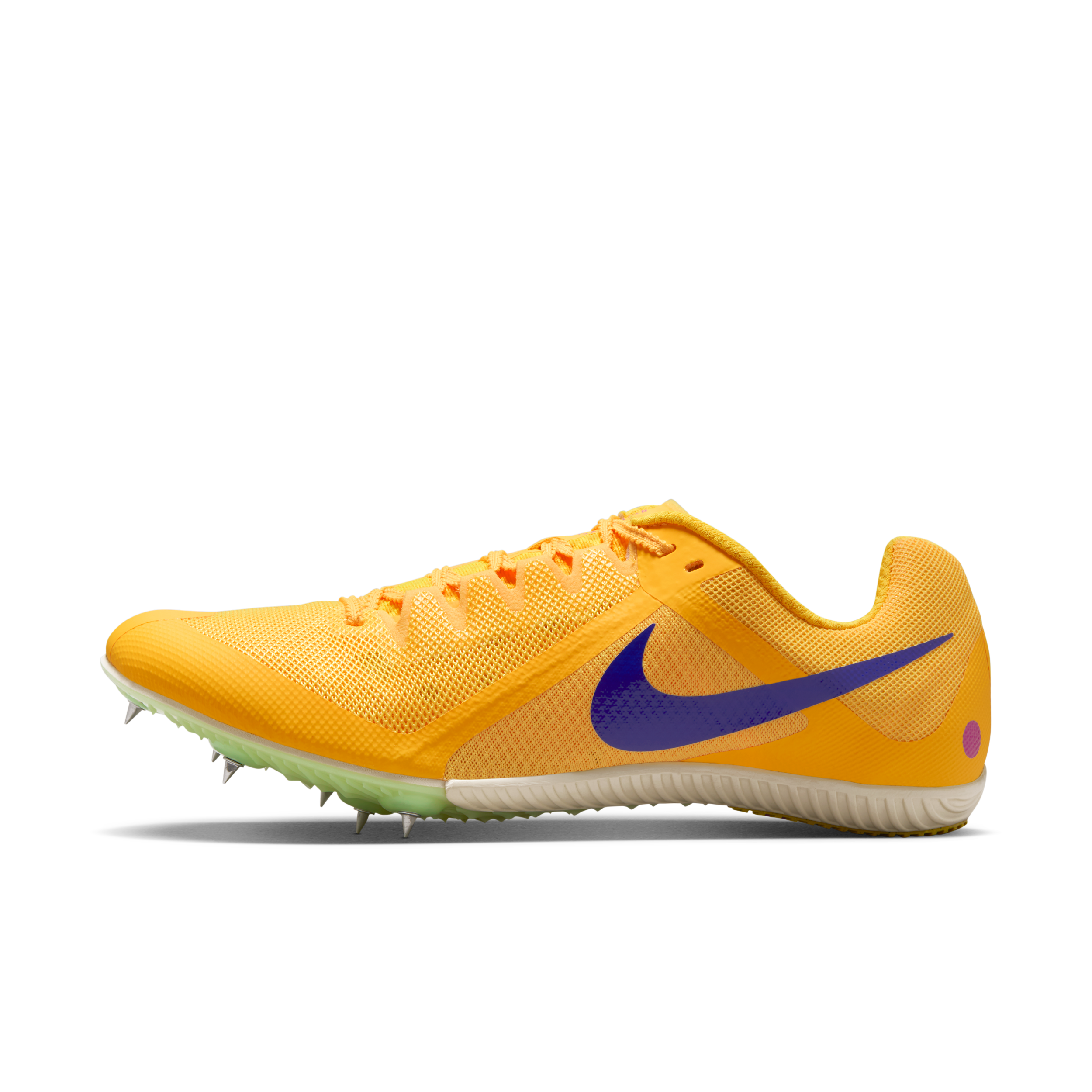 Nike à pointes d'athlétisme multi-événements Jaune